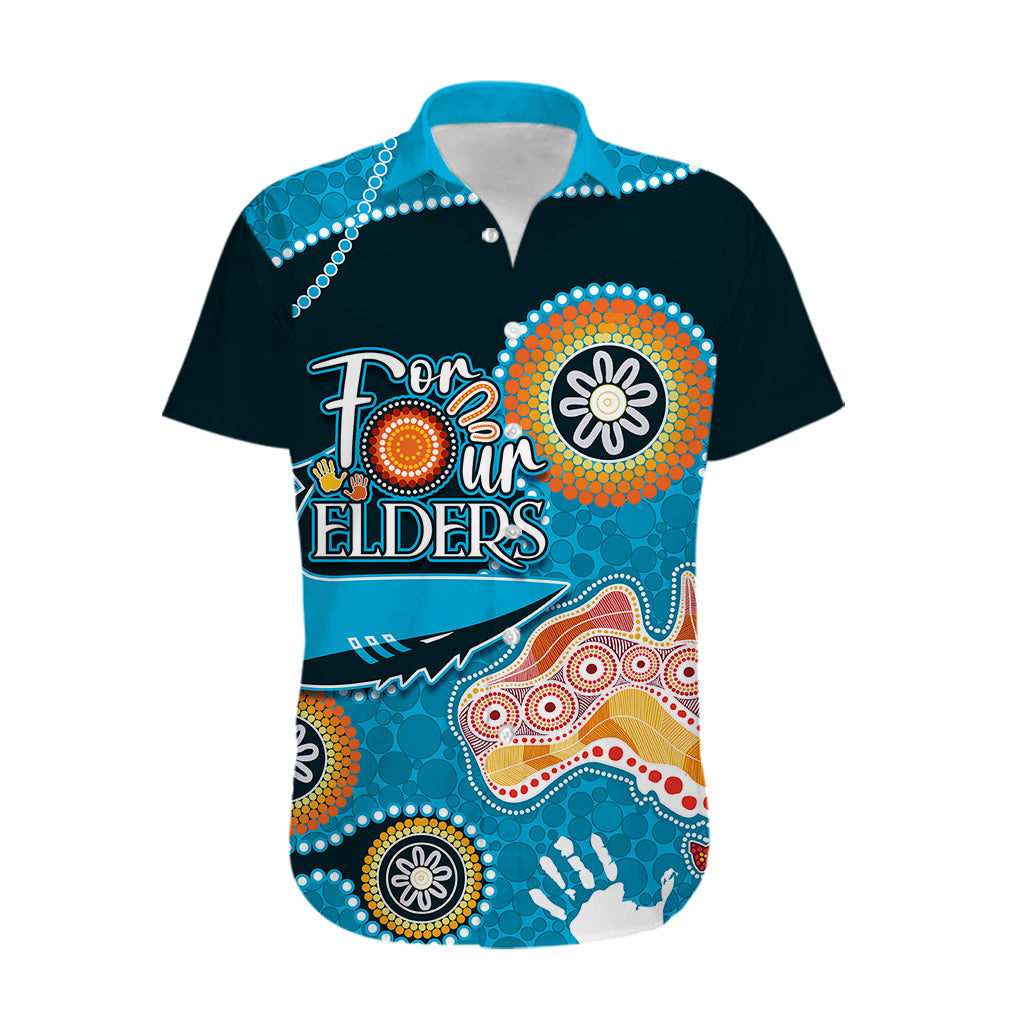 Personalised NAIDOC Week 2023 NRL Sharks For Our Elders Hawaiian Shirt - Vibe Hoodie Shop