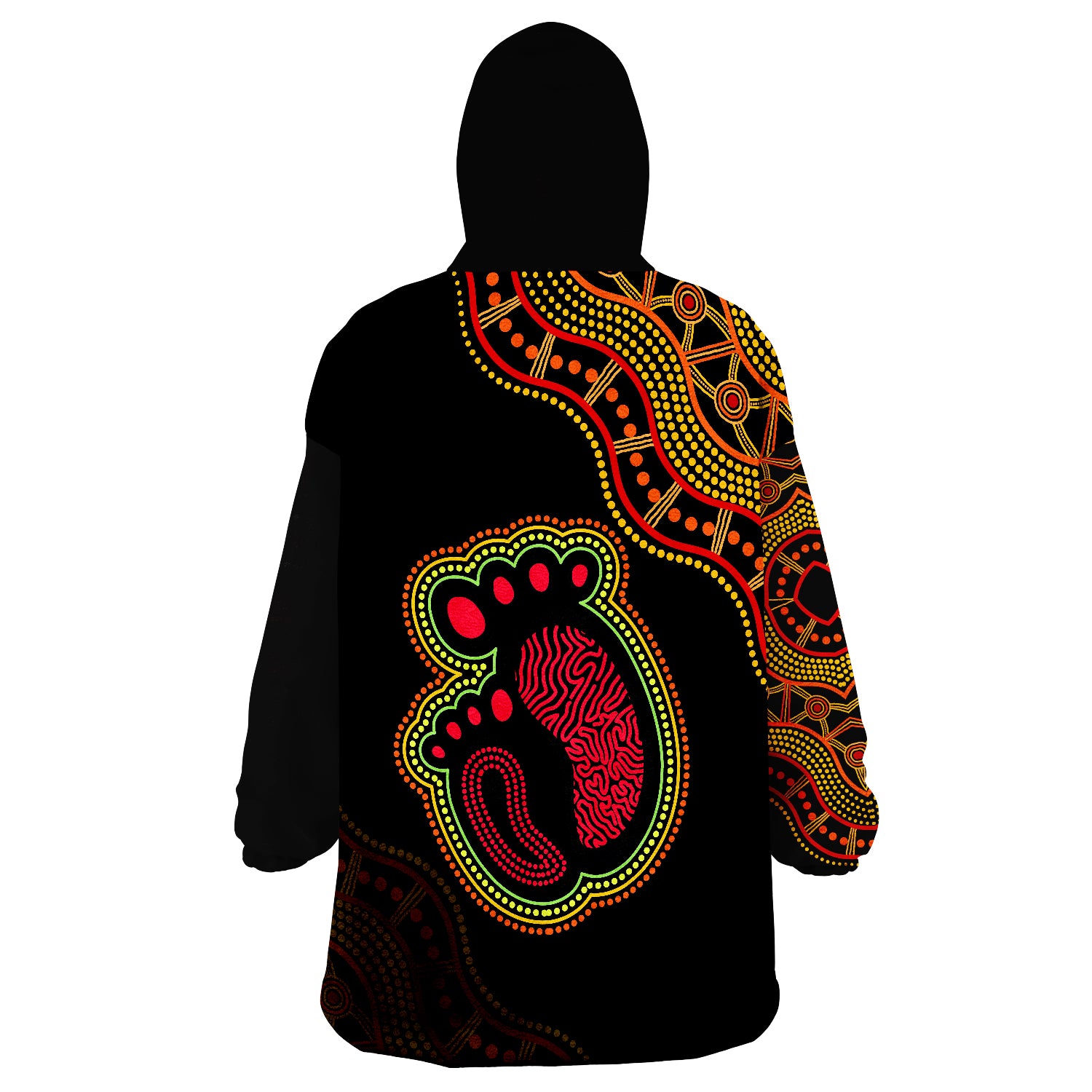 Australia Mother Day Aboriginal The Greatest MOM Wearable Blanket Hoodie - Vibe Hoodie Shop