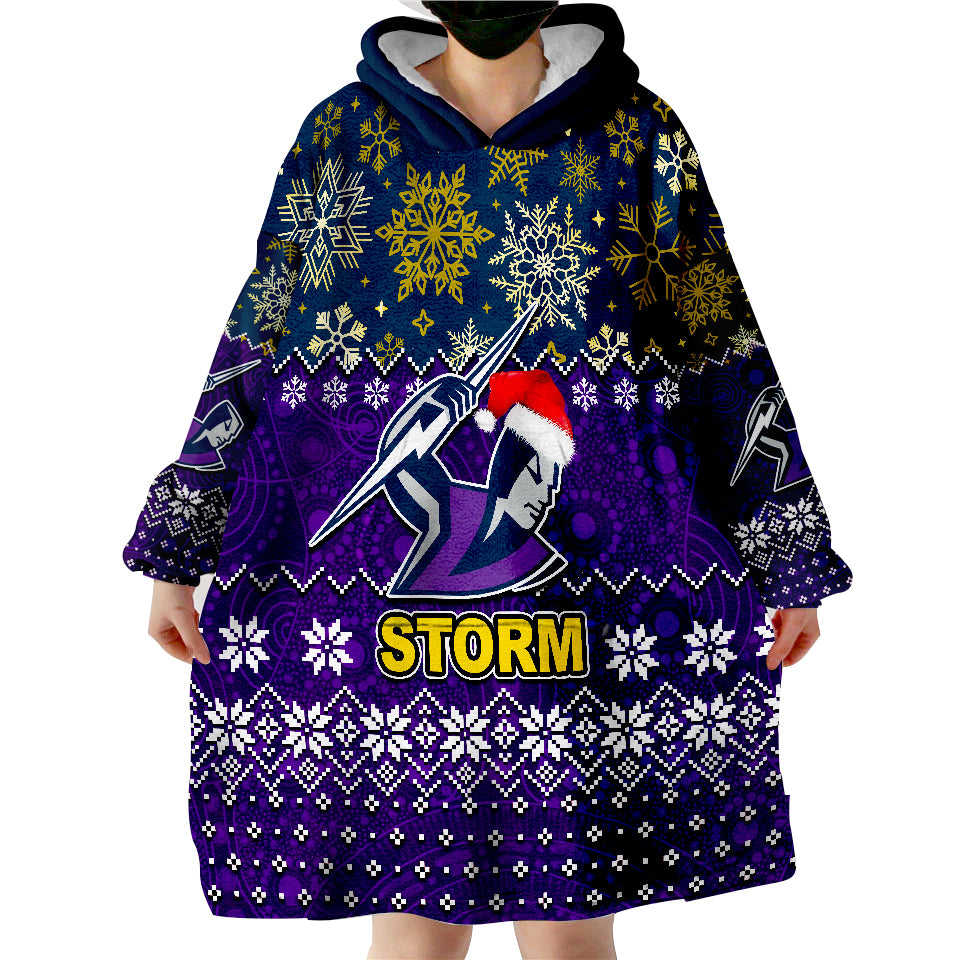 Storm Rugby Christmas 2022 Wearable Blanket Hoodie - Vibe Hoodie Shop