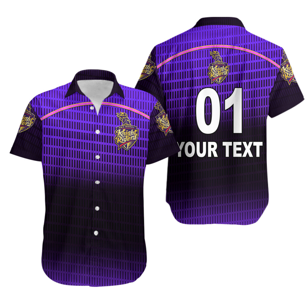 (Custom Personalised) Abu Dhabi Knight Riders ILT20 ADKR Cricket Simple Style Hawaiian Shirt - Vibe Hoodie Shop