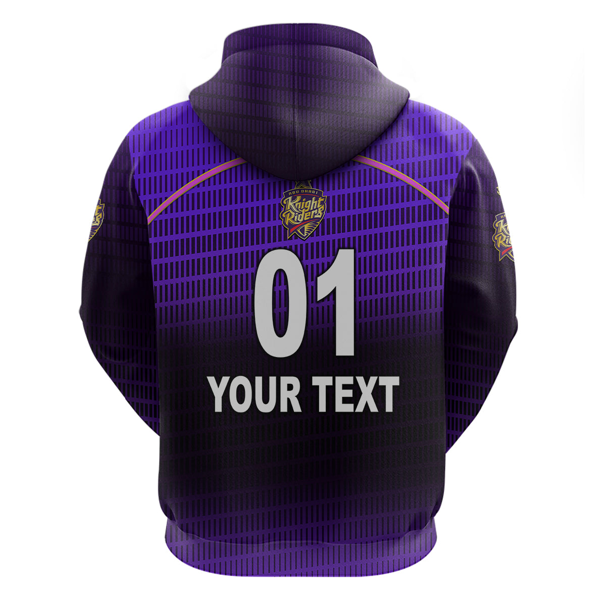 (Custom Personalised) Abu Dhabi Knight Riders ILT20 ADKR Cricket Simple Style Hoodie LT8 - Vibe Hoodie Shop