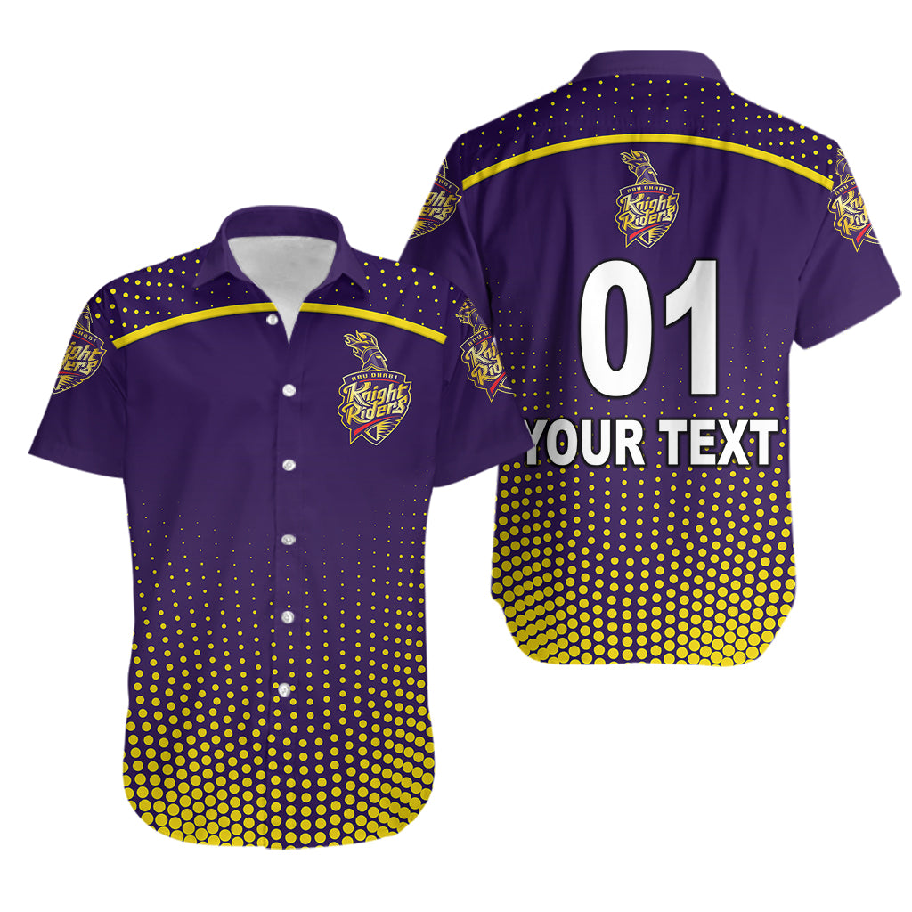 (Custom Personalised) Abu Dhabi Knight Riders ILT20 ADKR Cricket Original Style Hawaiian Shirt - Vibe Hoodie Shop
