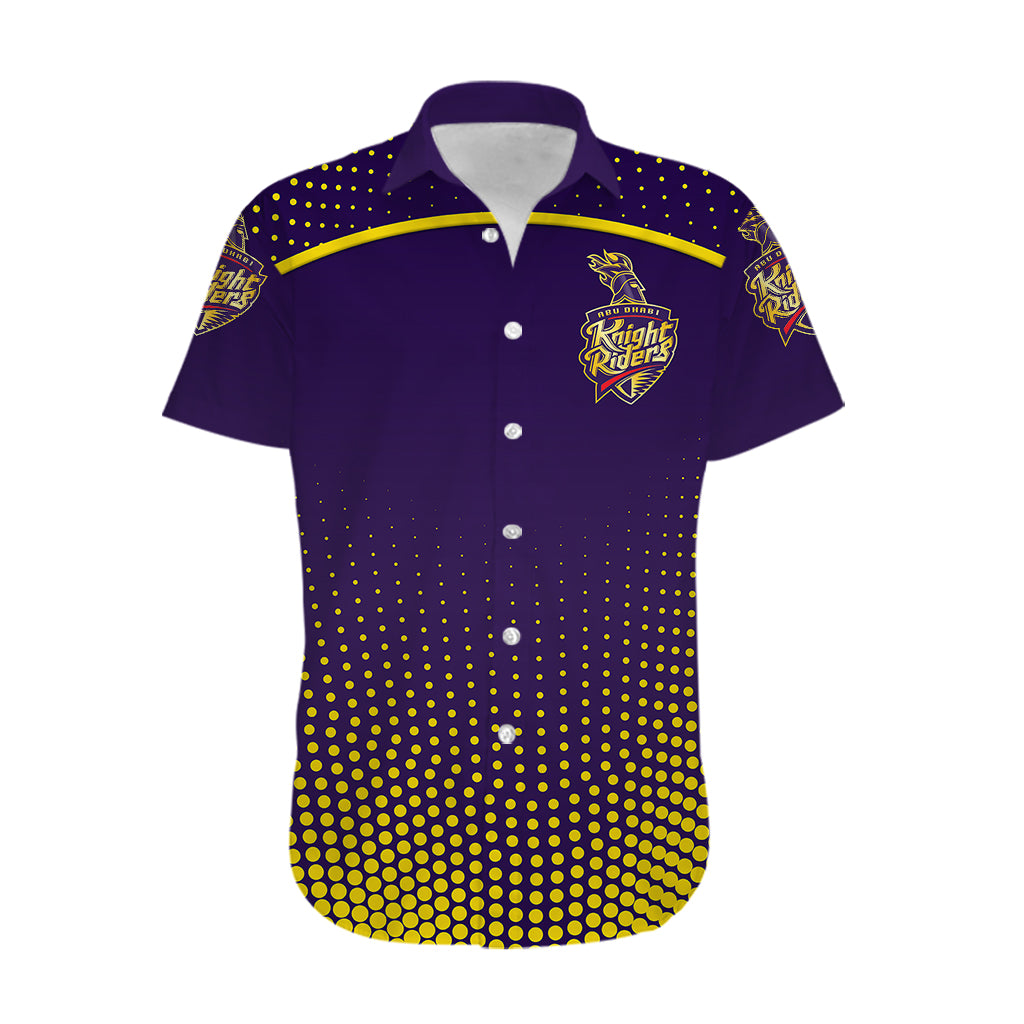 (Custom Personalised) Abu Dhabi Knight Riders ILT20 ADKR Cricket Original Style Hawaiian Shirt - Vibe Hoodie Shop