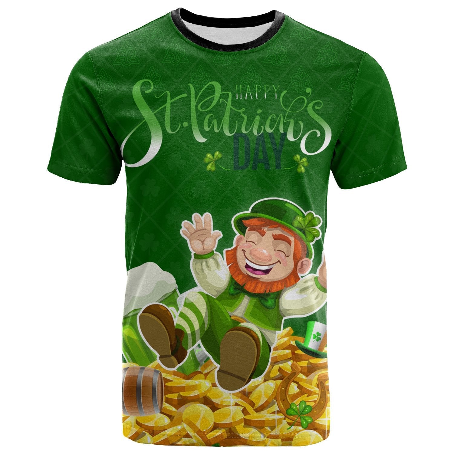 Ireland Celtic T shirt - Happy St. Patrick    s Day (2) - Vibe Hoodie Shop