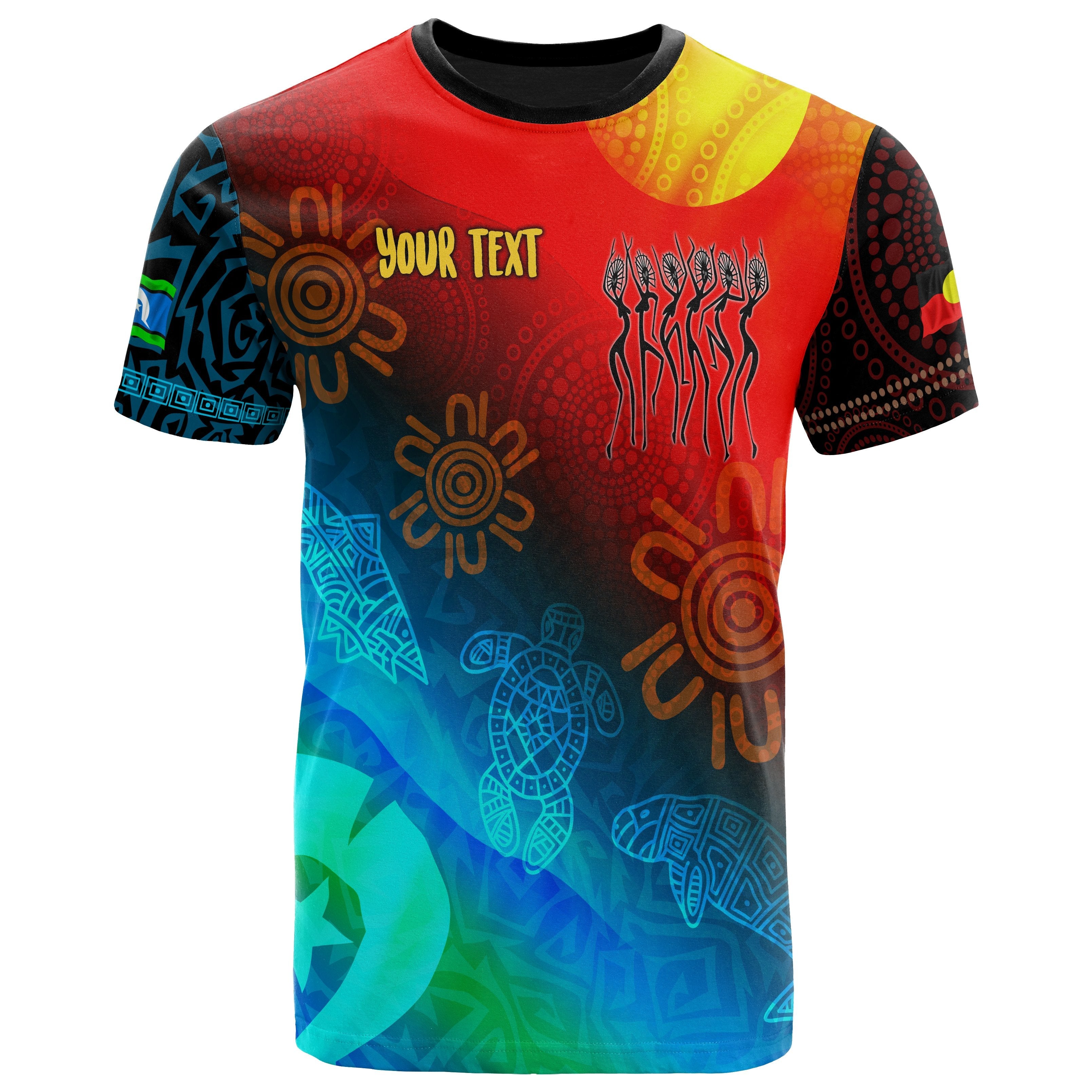 Custom NAIDOC T shirts - Proud To Be - Vibe Hoodie Shop