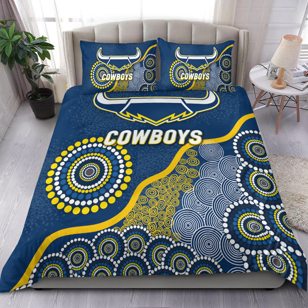 Panthers Rugby 2022 Aboriginal Art Bedding Set - - Vibe Hoodie Shop
