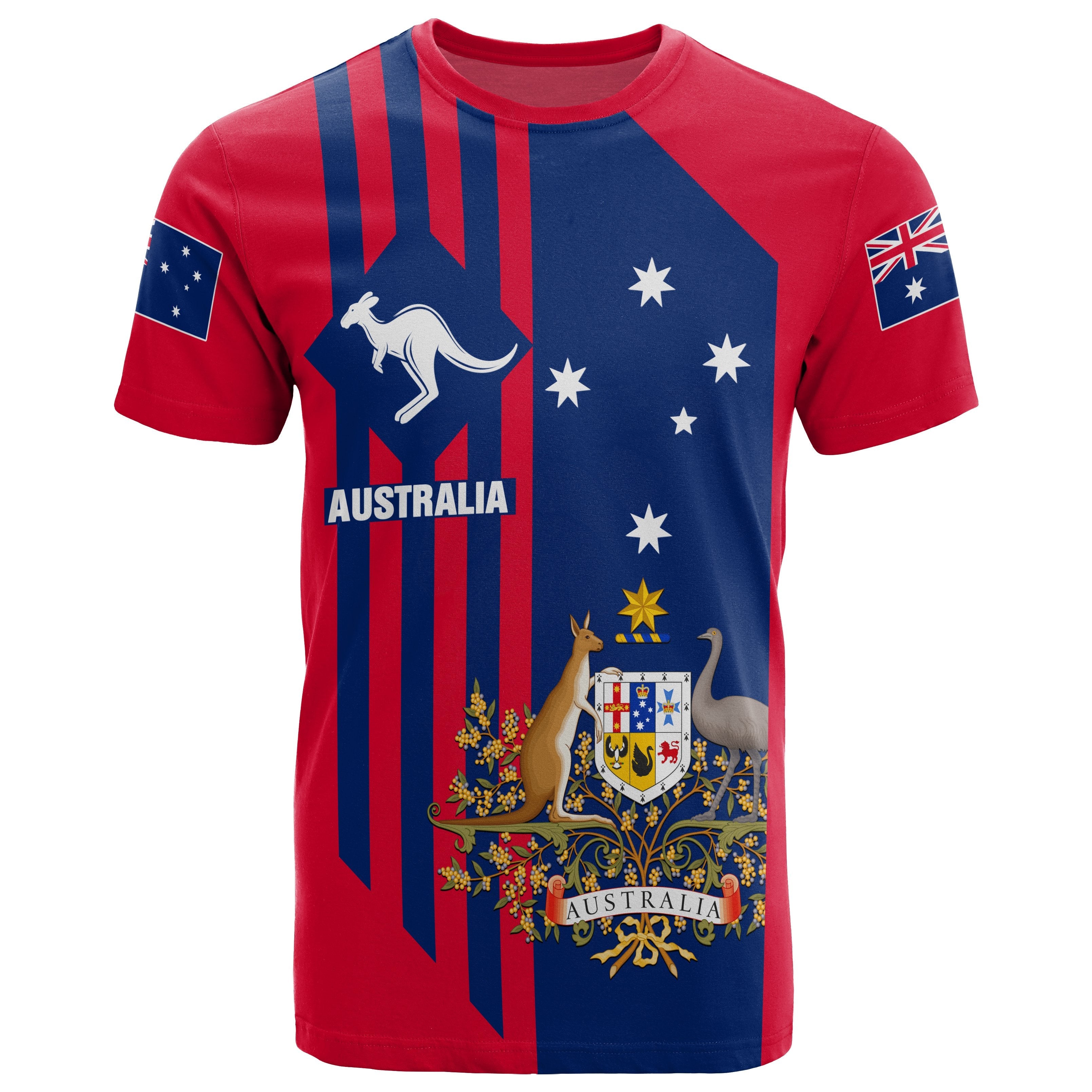 T shirts - Australia Kangaroo Sign - Vibe Hoodie Shop