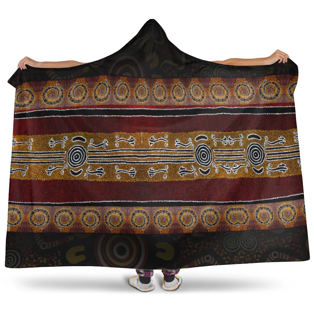 aboriginal-pattern-hoodie-blanket