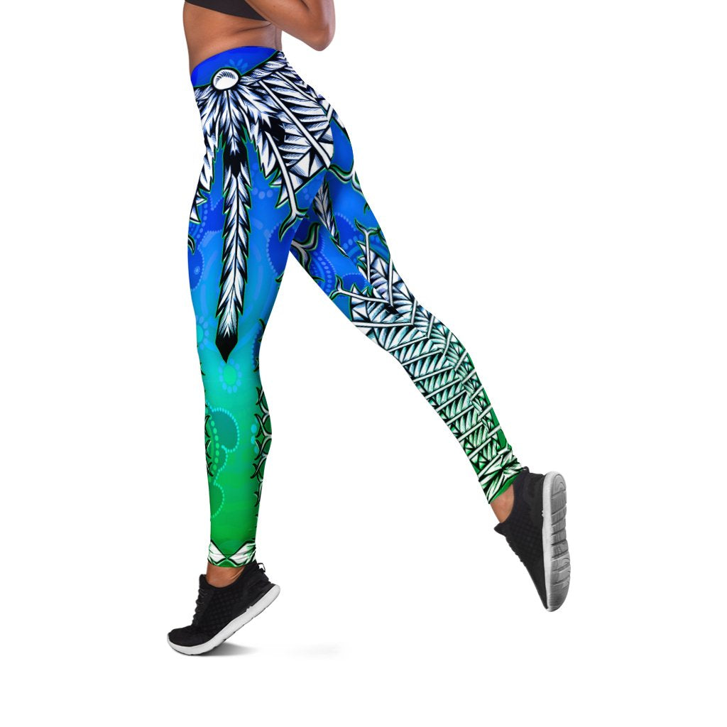 Leggings - Turtle With Dhari Mask Ver 02 - Vibe Hoodie Shop