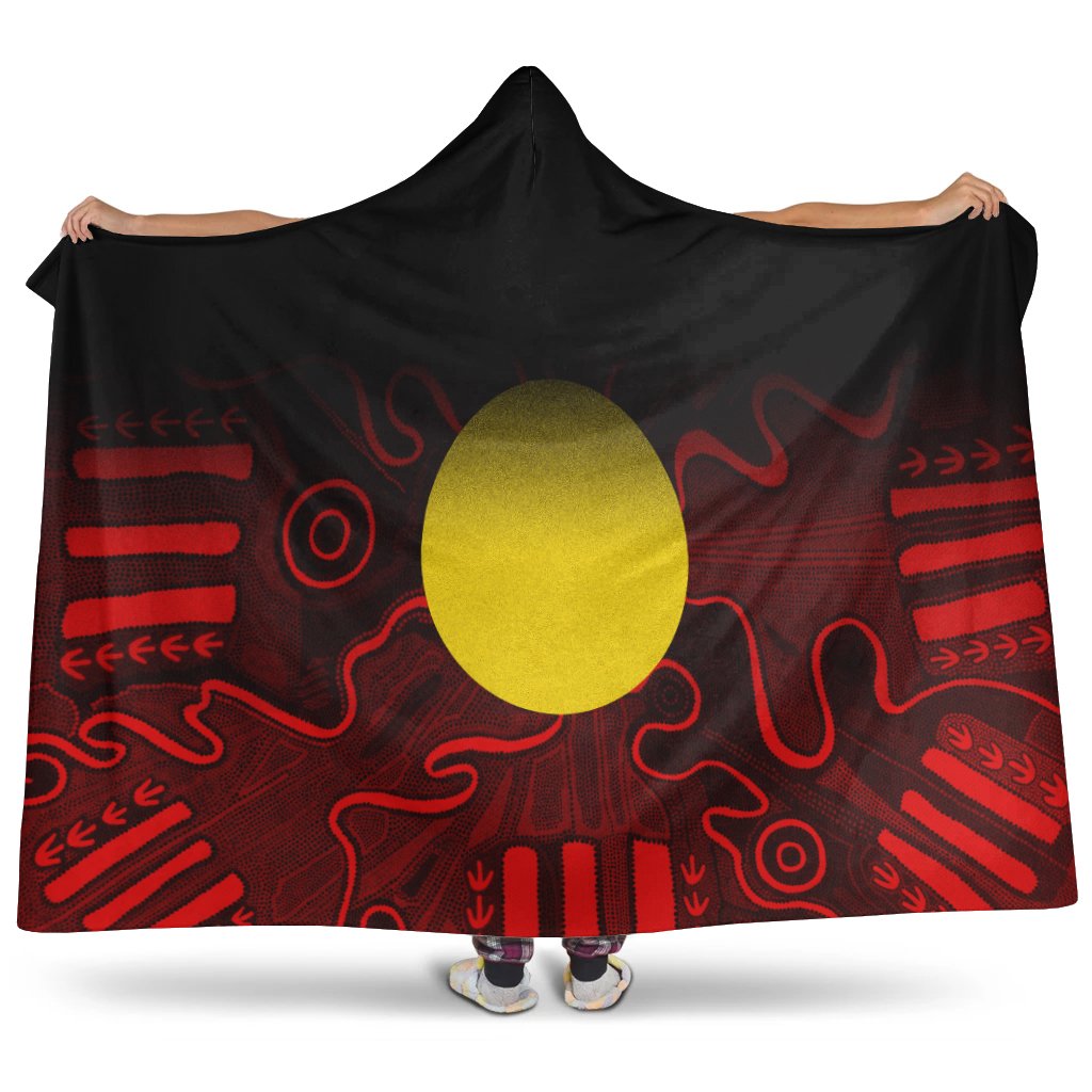 aboriginal-hooded-blanket-indigenous-flag-grunge-style