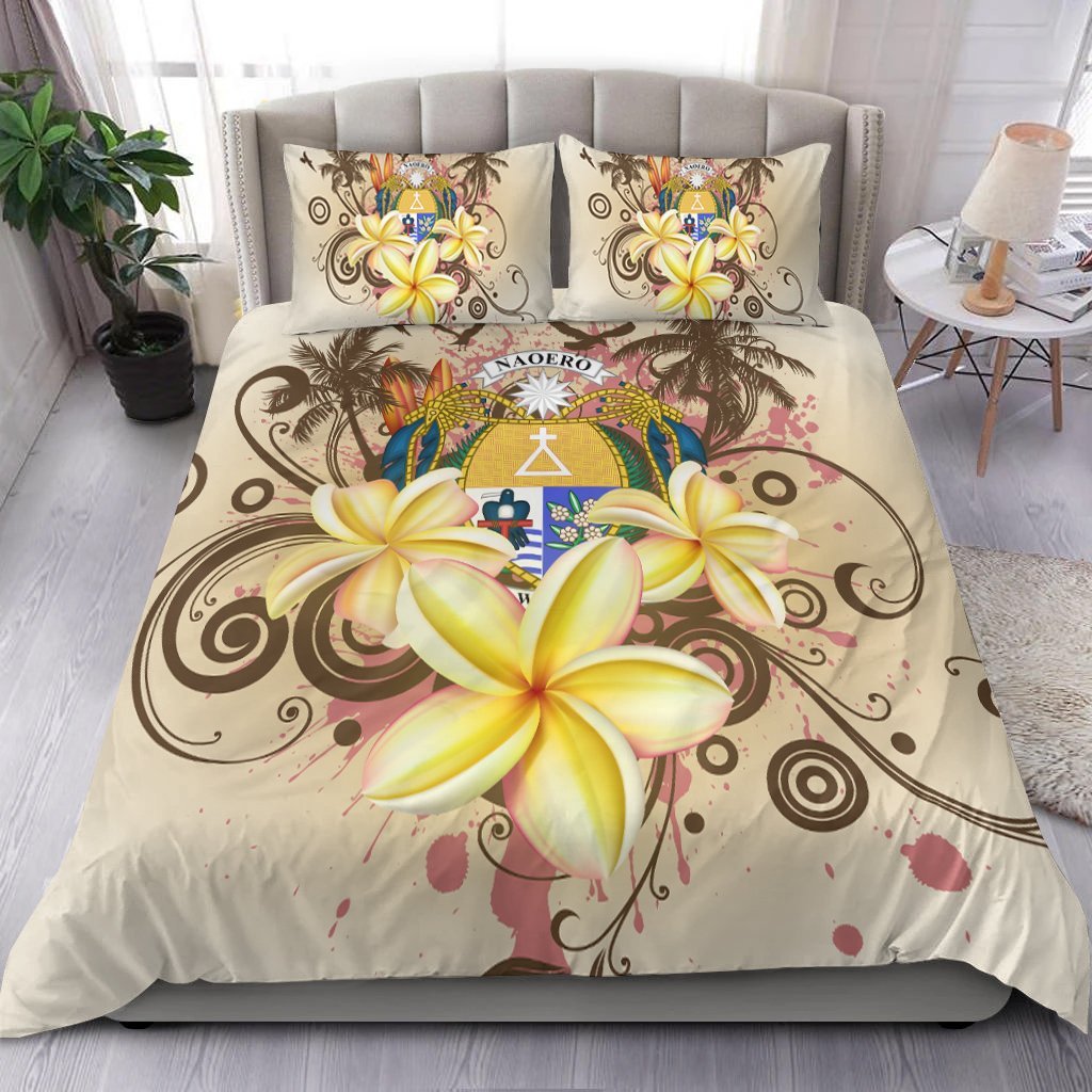 Nauru Polynesian Bedding Set - Summer Tropical - Vibe Hoodie Shop
