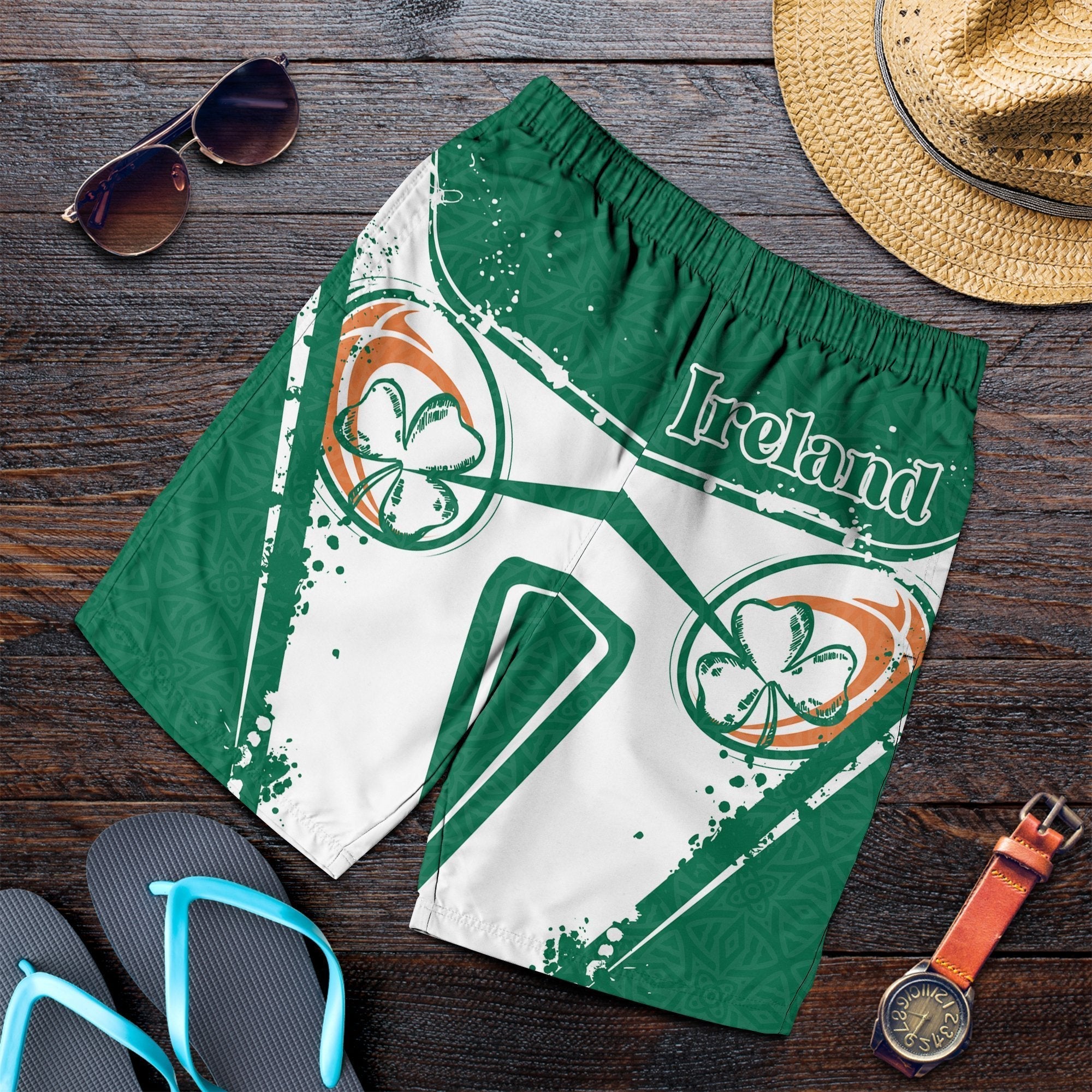 Ireland Rugby Men's Short - Irish Rugby - Vibe Hoodie Shop