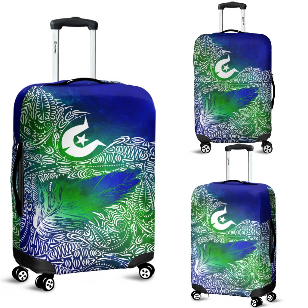 Torres Strait Islanders Luggage Cover - Feather Torres Aether BN15T - Vibe Hoodie Shop