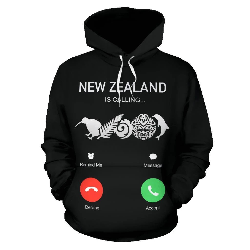 Rugby Is Calling New Zealand Hoodie - Vibe Hoodie Shop