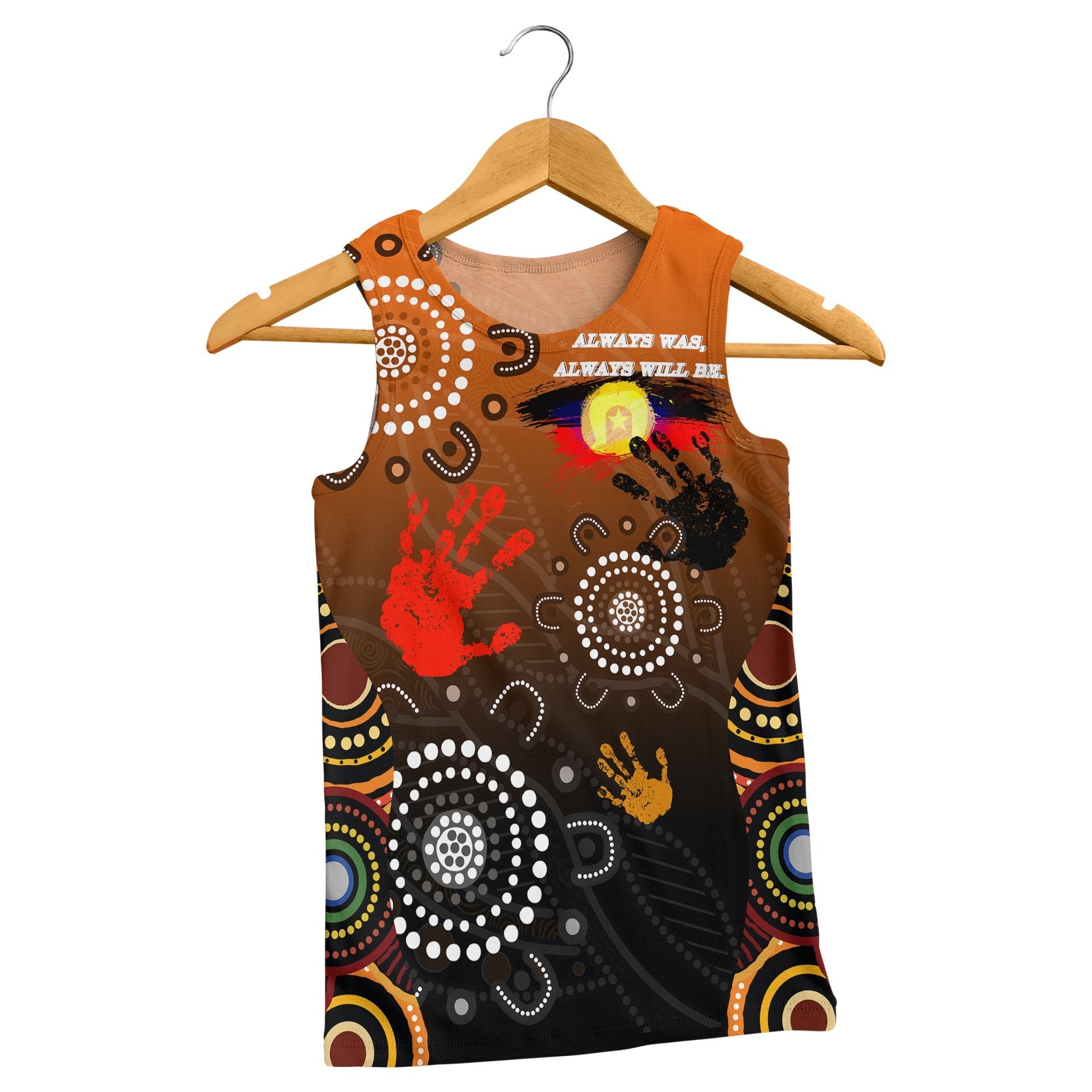 NAIDOC Men's Tank - Heal Country 2021 - Vibe Hoodie Shop