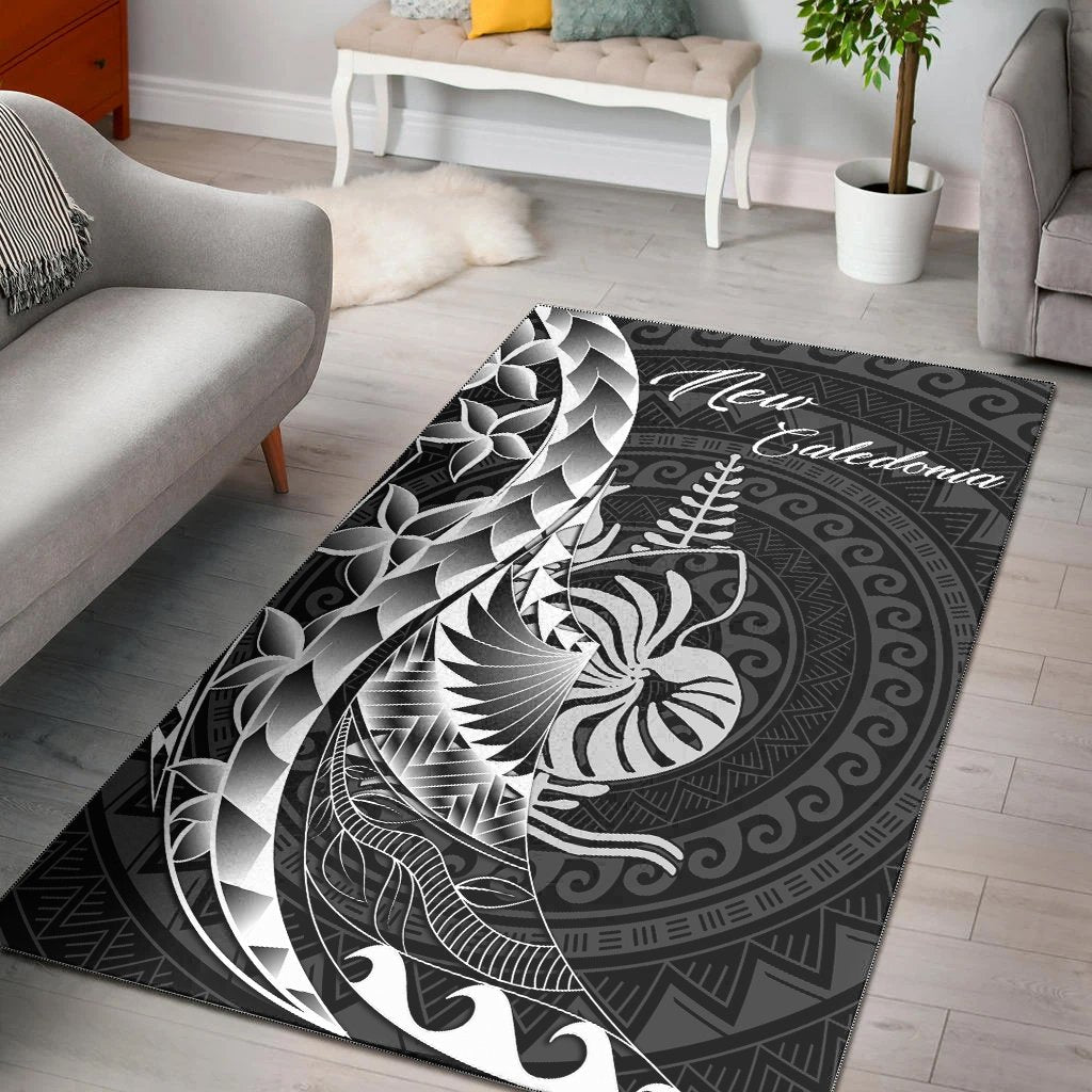 New Caledonia Area Rug - Polynesian Pattern Style - Vibe Hoodie Shop