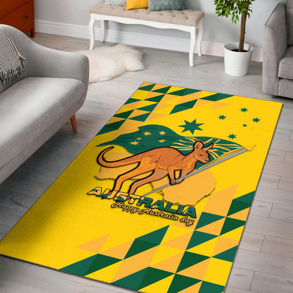 Australia Day Proud To Be Aussie Area Rug - - Vibe Hoodie Shop