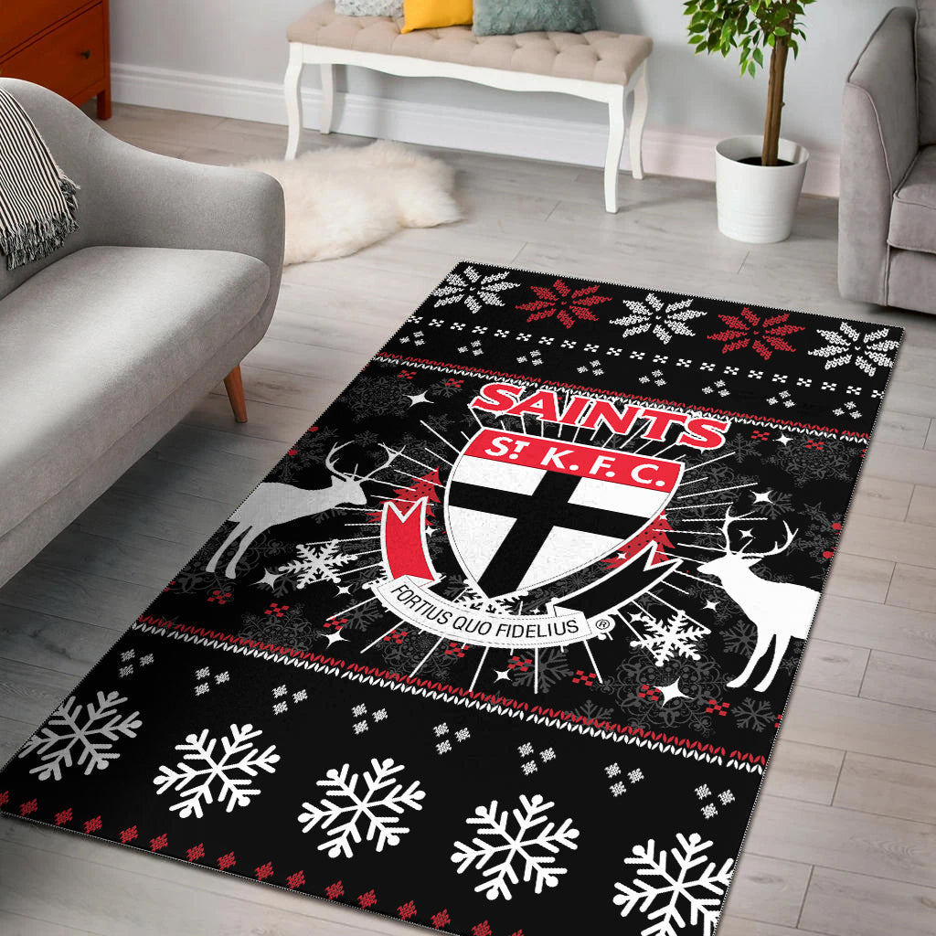 St Kilda Area Rug - Christmas Ugly Style - - Vibe Hoodie Shop