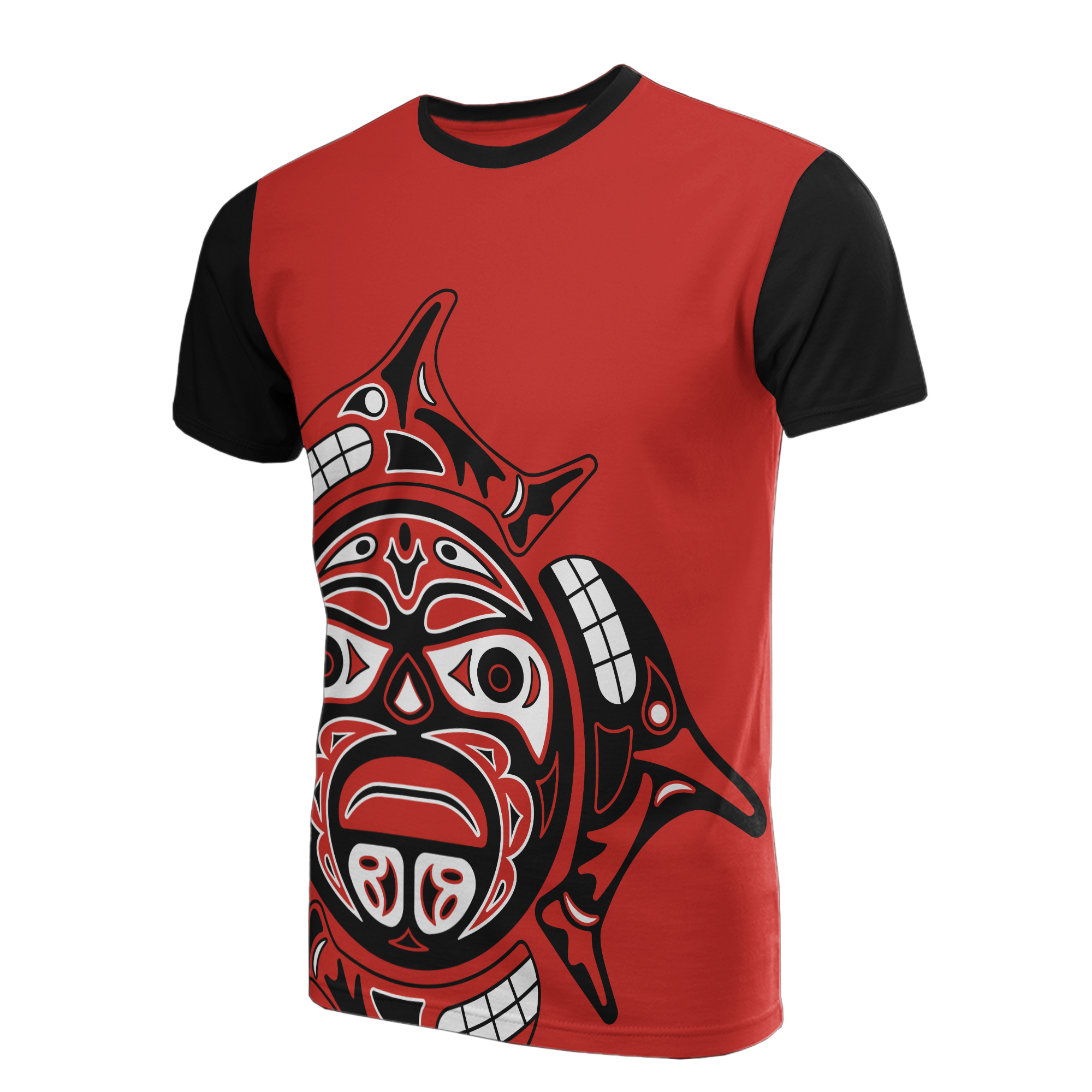 Canada Haida All Over Print T shirt - Vibe Hoodie Shop