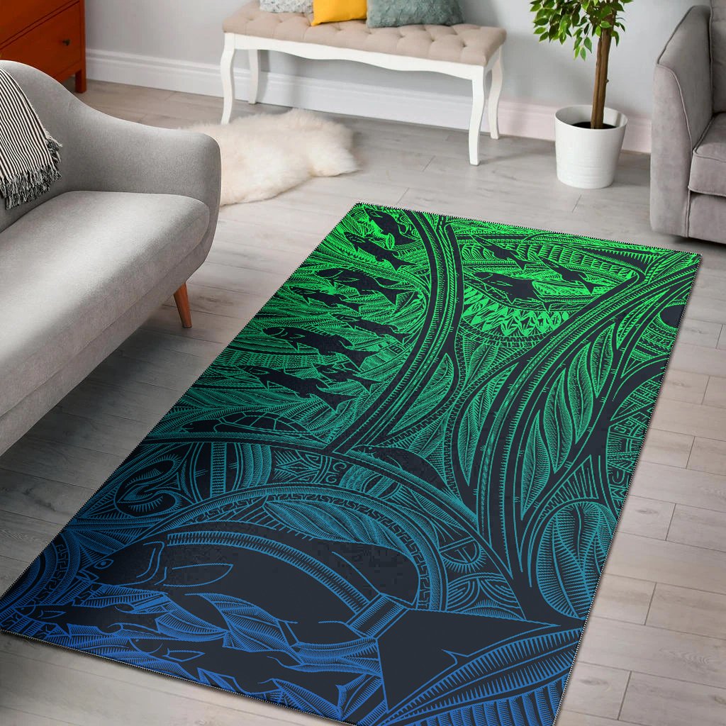 Torres Strait Islanders Area Rug - Ocean Art - Vibe Hoodie Shop