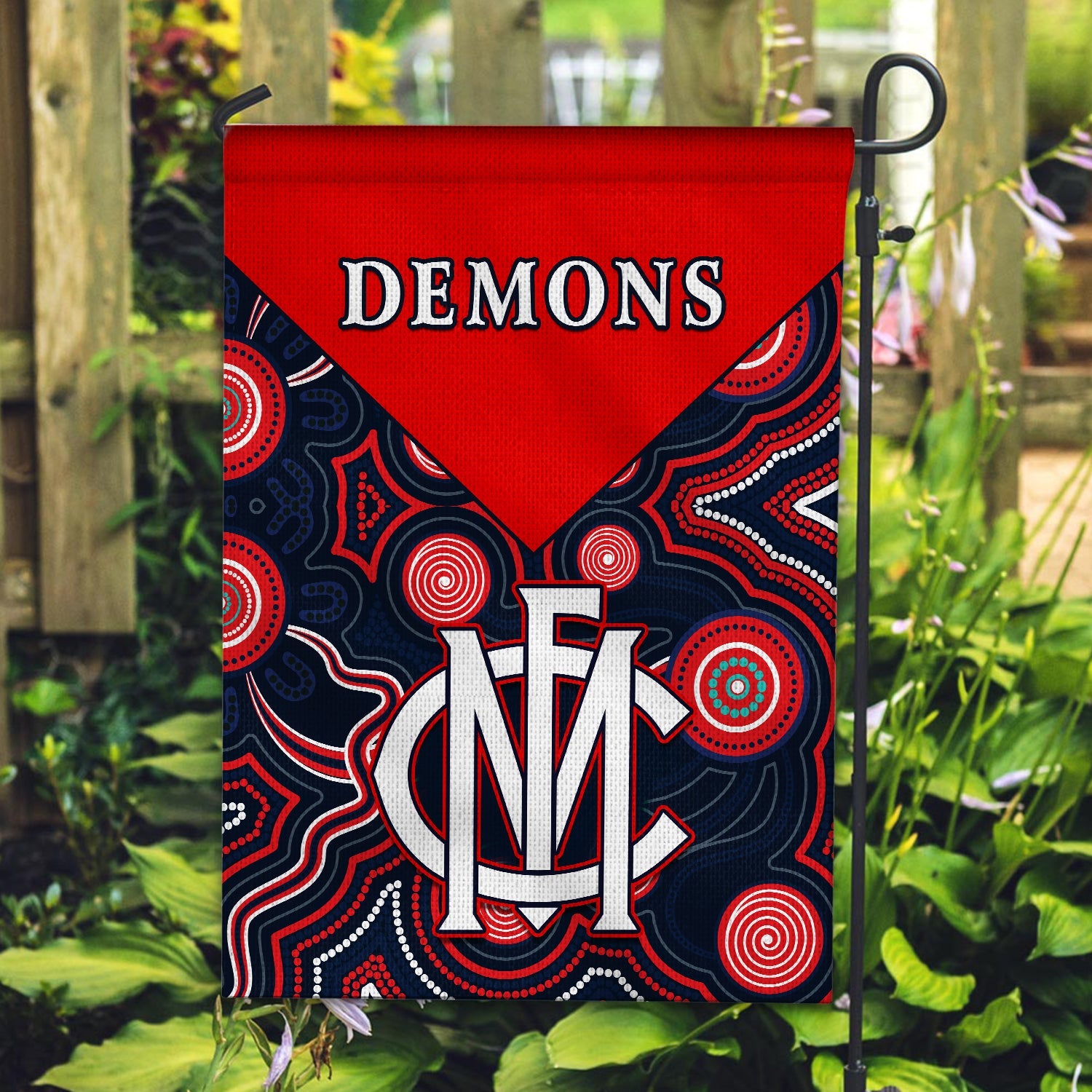 Melbourne Demons 2021 Flag - We are the Champions - Vibe Hoodie Shop