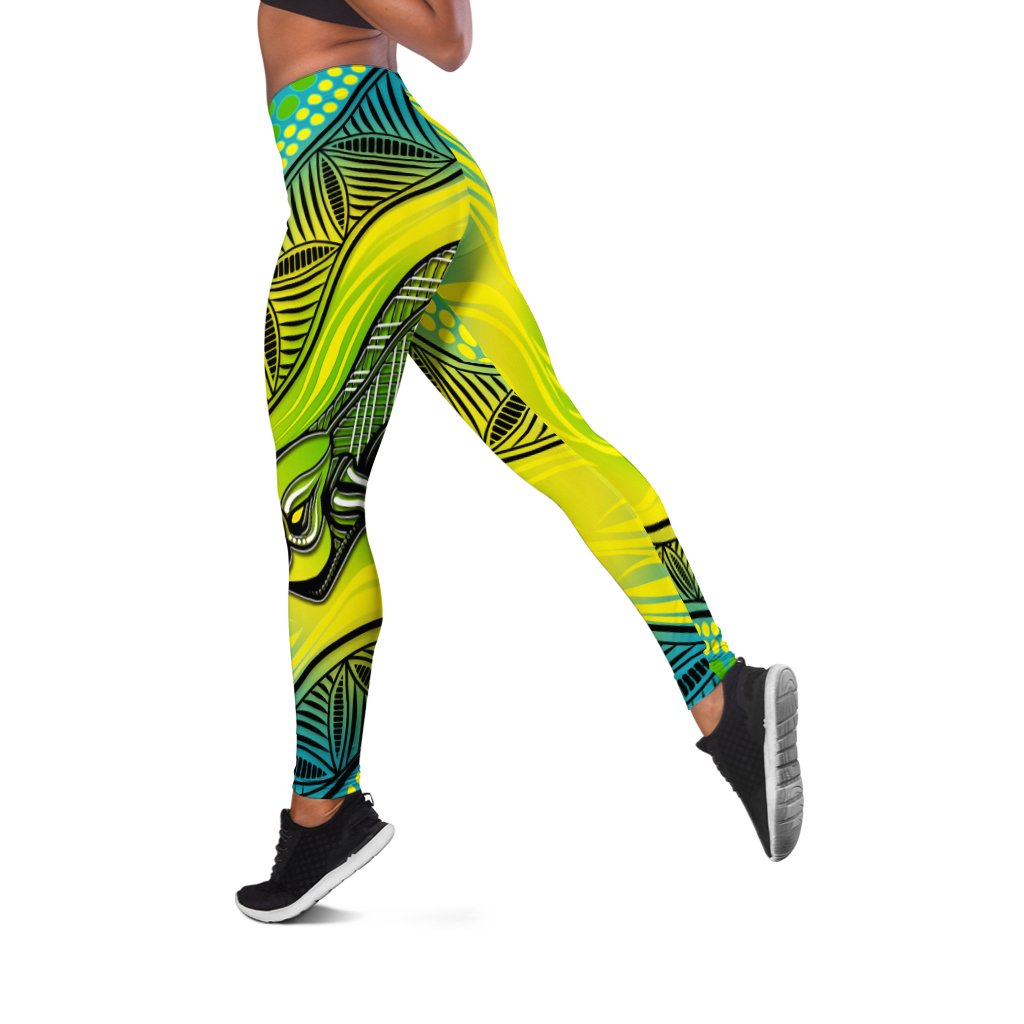 Leggings - Aboriginal Platypus - Vibe Hoodie Shop