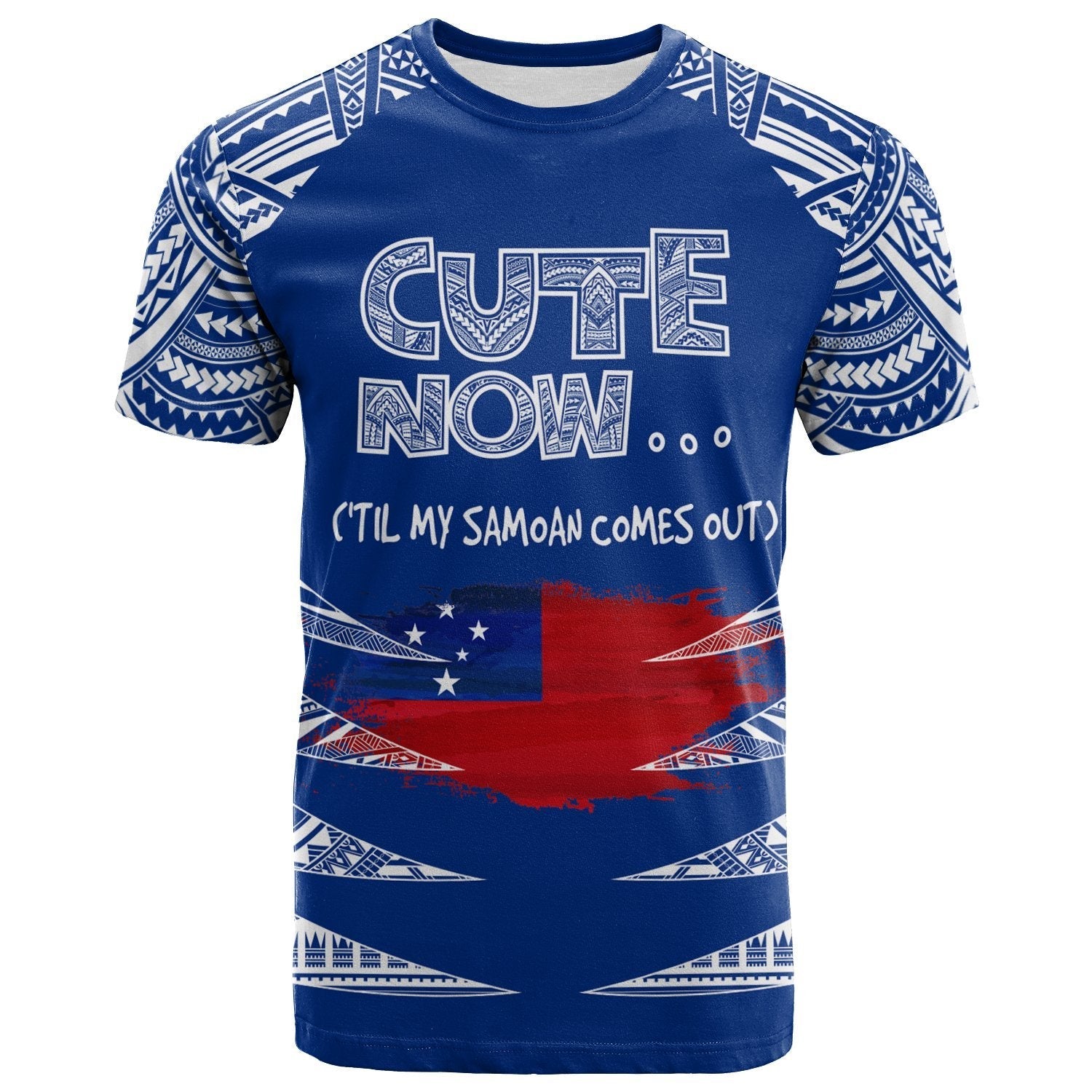 Vibe Hoodie Samoa T shirt - Cute Now 'Til My Samoan Comes Out - Vibe Hoodie Shop