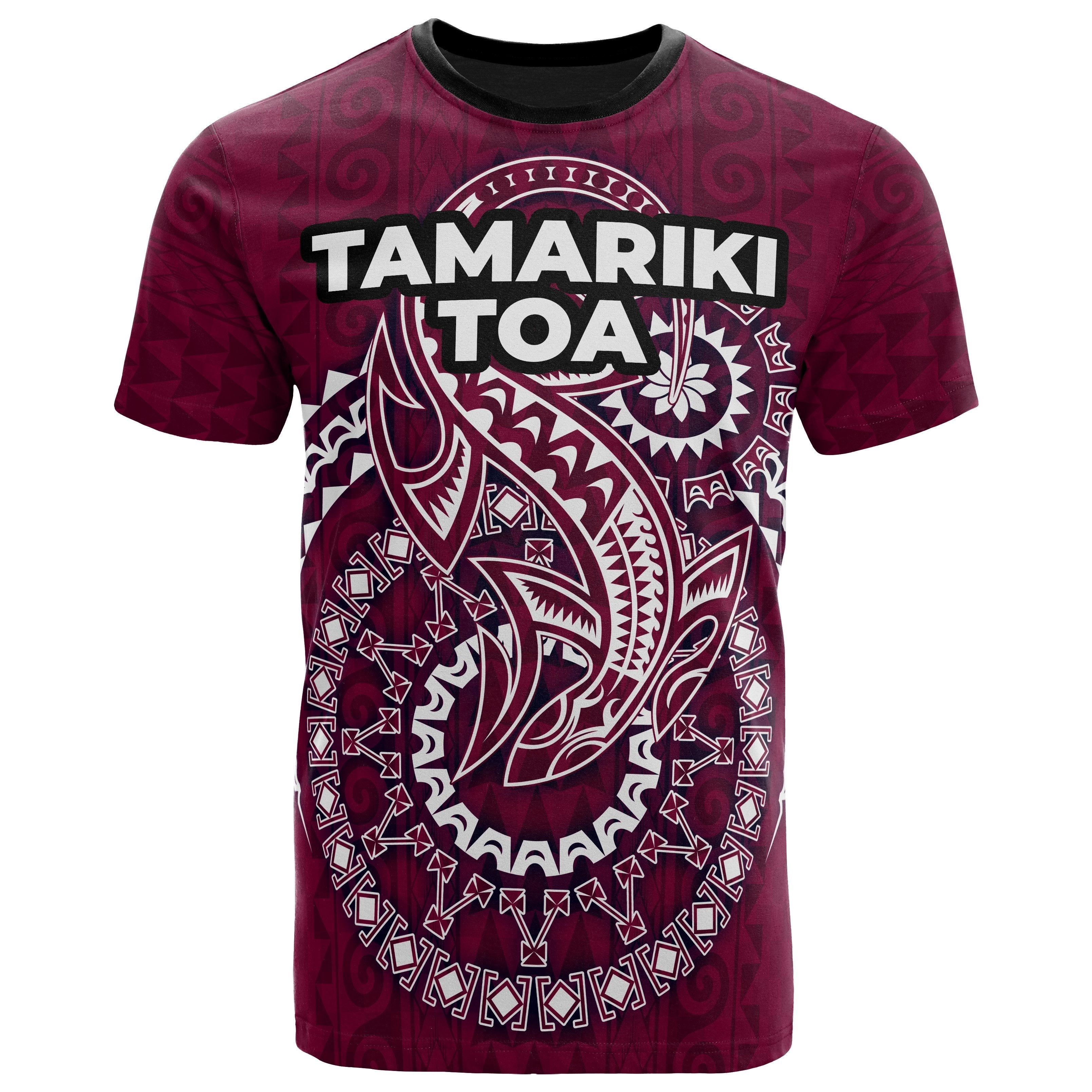 Vibe Hoodie Cook Islands Tamariki Toa T shirt - Vibe Hoodie Shop