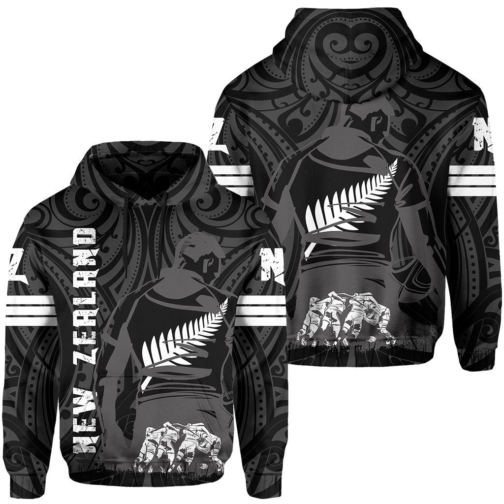 New Zealand Flag Hoodie - Rugby Winner - Vibe Hoodie Shop