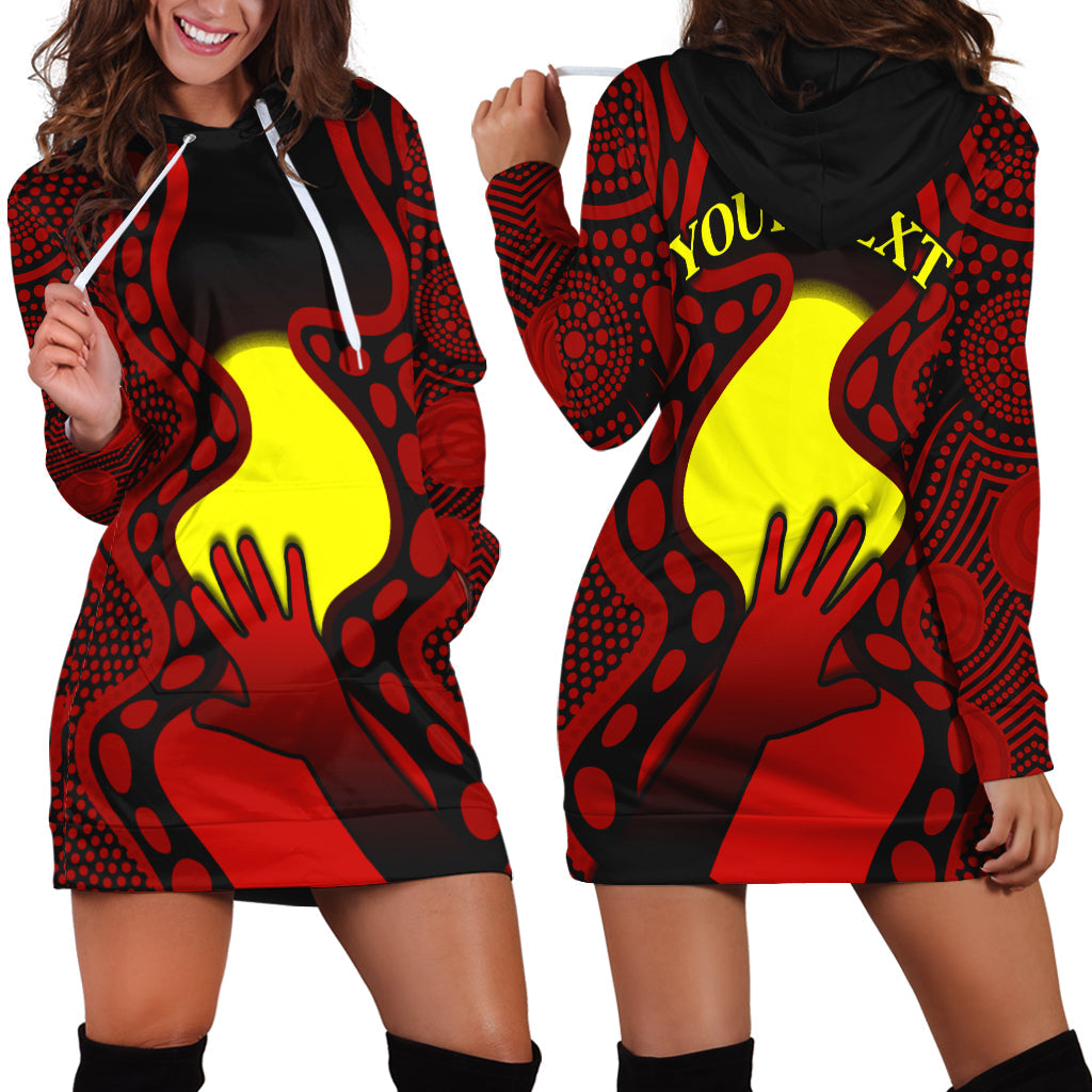 (Custom Personalised) Aboriginal Australians Hoodie Dress Simple But Significant - Vibe Hoodie Shop