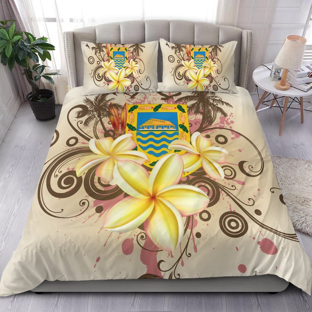 Tuvalu Polynesian Bedding Set - Summer Tropical - Vibe Hoodie Shop