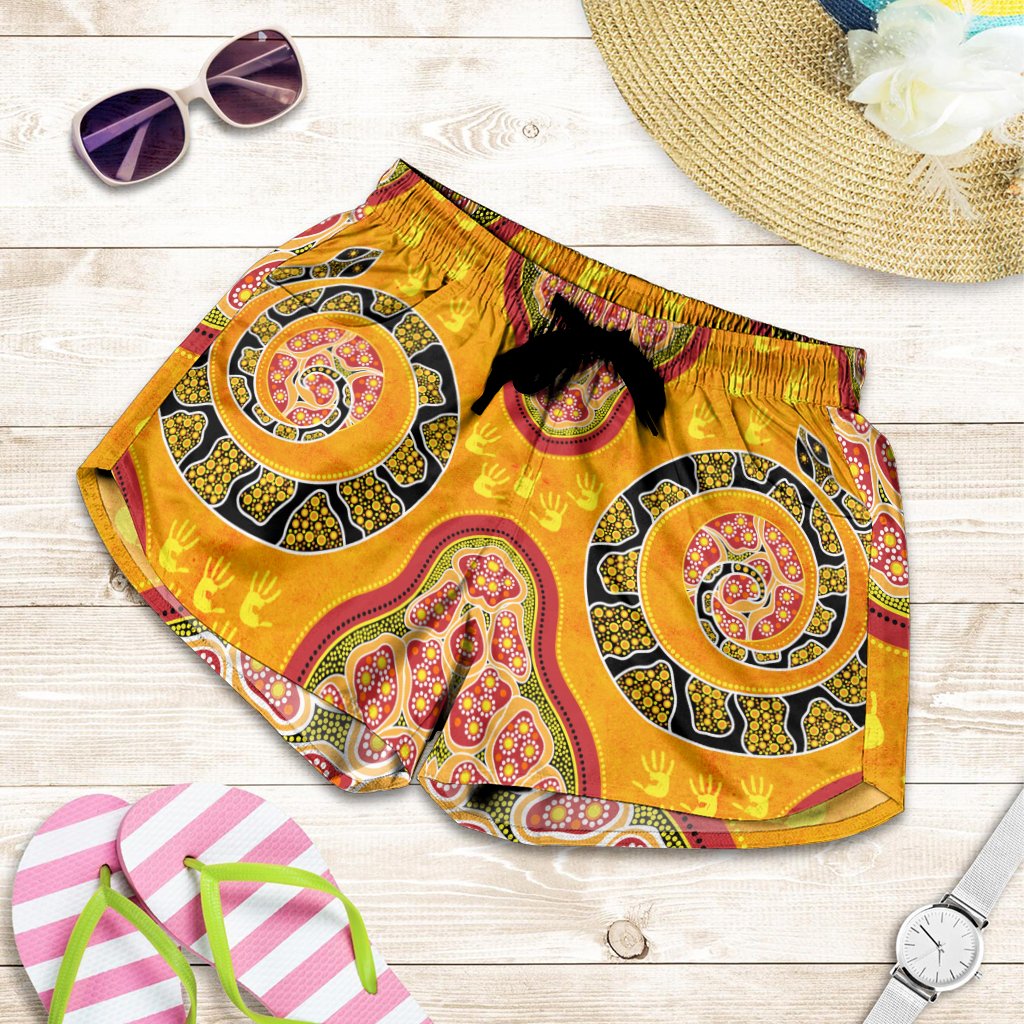 women-short-aboriginal-unique-style-snake-orange-color-2021