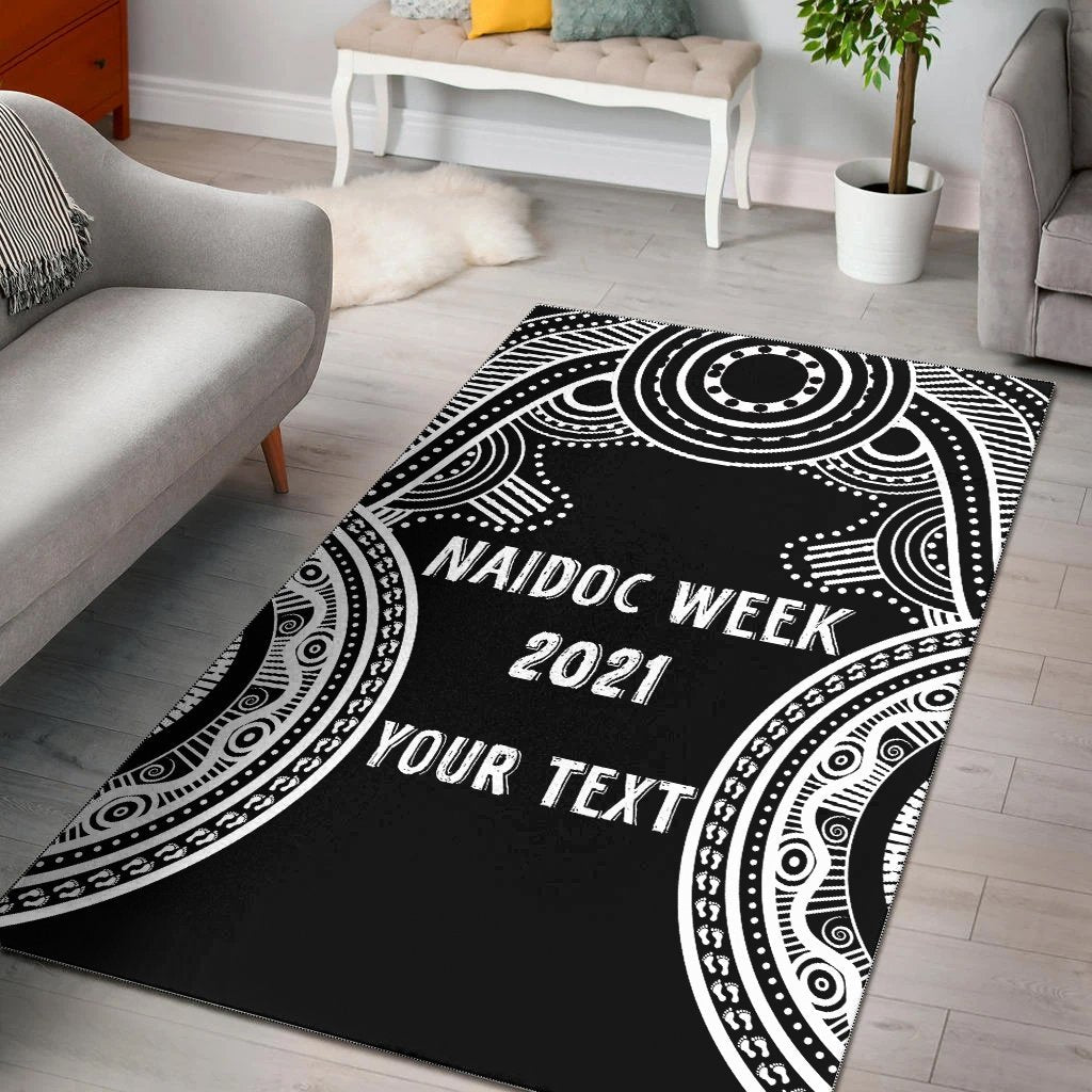 Custom Vibe Hoodie NAIDOC Week 2021 Area Rug, Heal Country (White) - RLT20 - Vibe Hoodie Shop