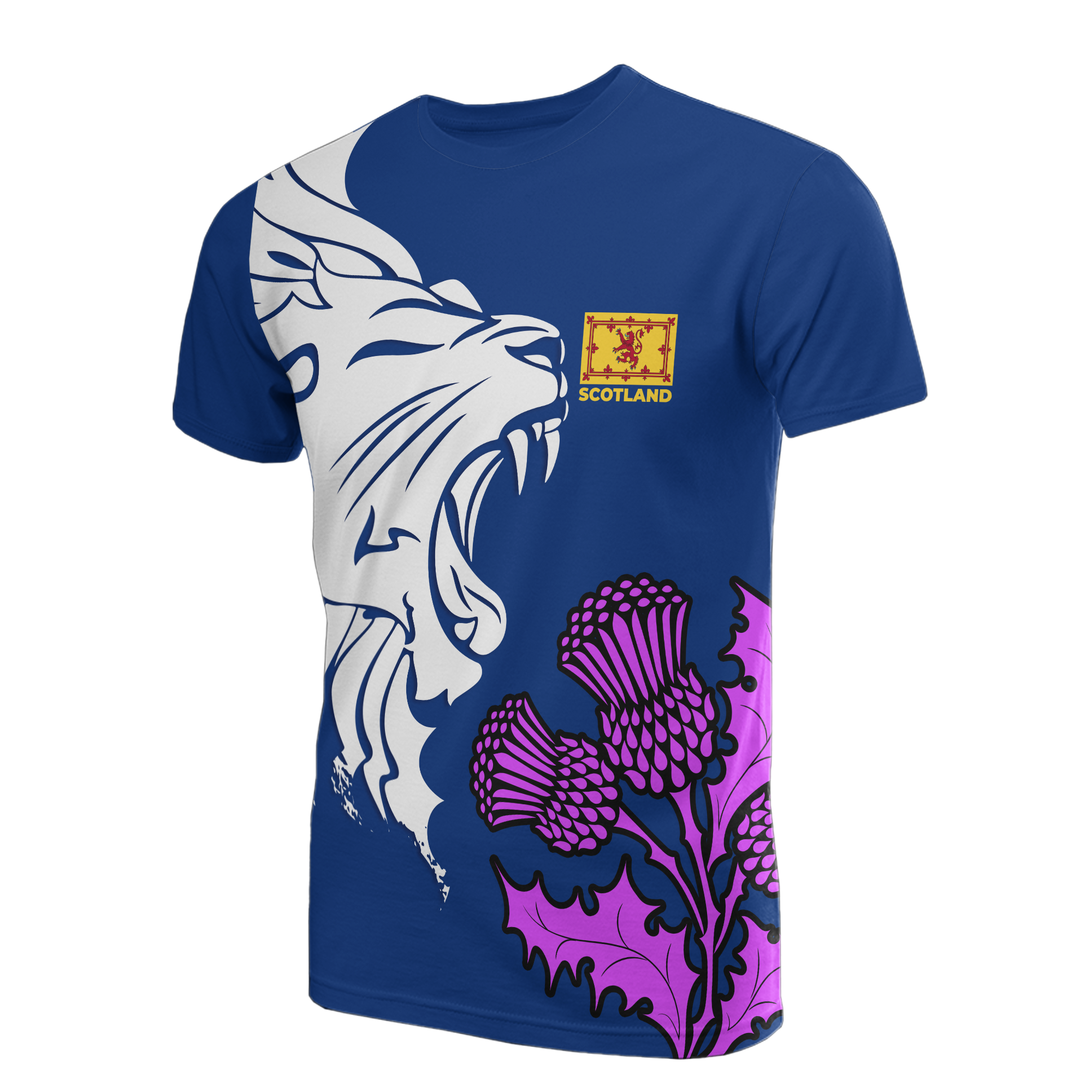 Scotland T shirt - Scottish Lion - Vibe Hoodie Shop