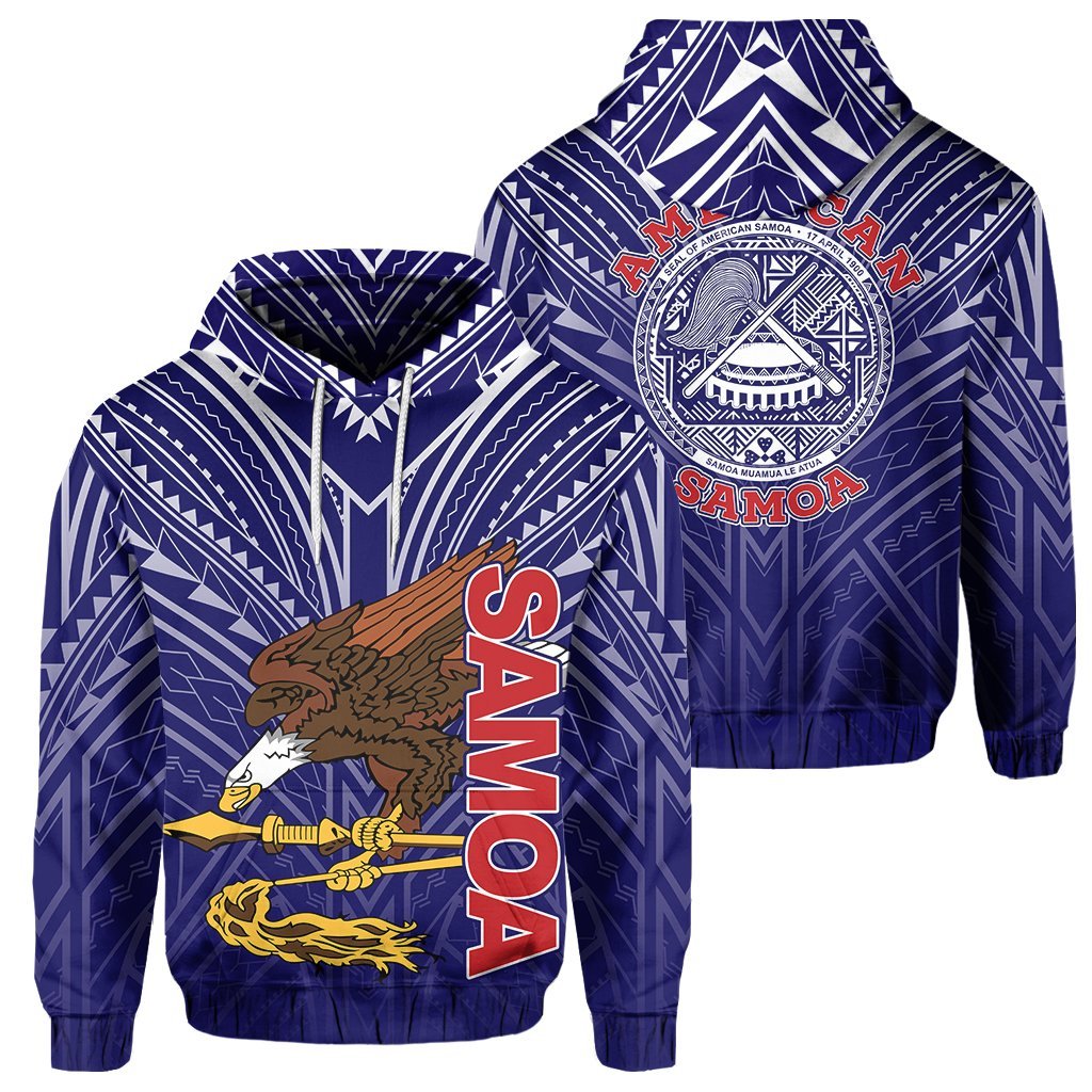 American Samoa Hoodie - Samoan Eagle Pullover - Vibe Hoodie Shop