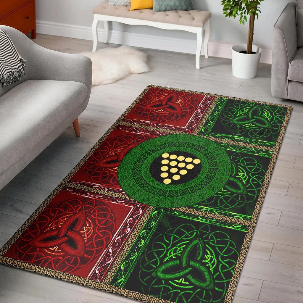 VibeHoodie Area Rug - Cornwall Circle Celtic - Vibe Hoodie Shop