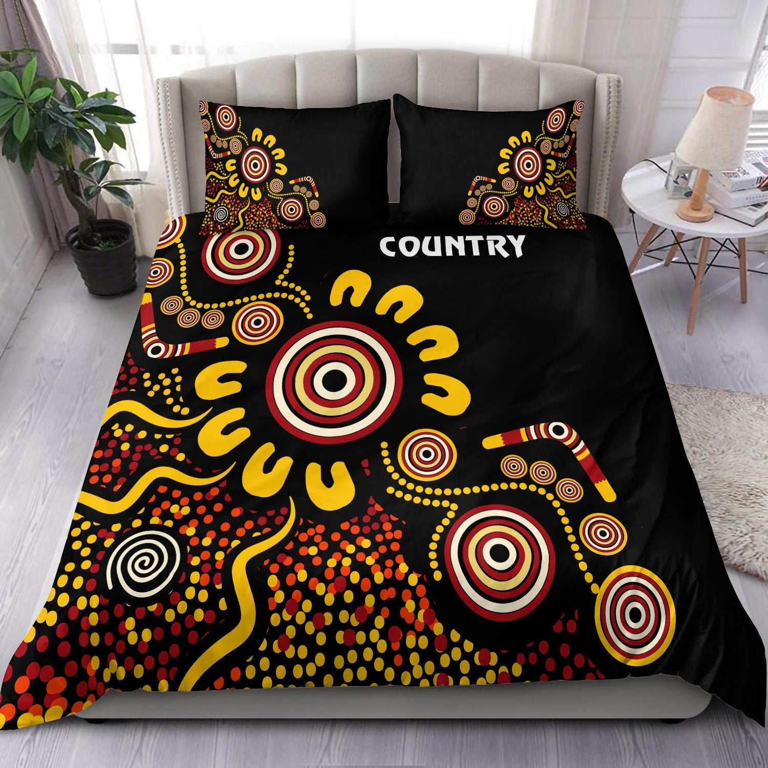 Australia NAIDOC Week Bedding Set - NAIDOC Week 2021 - Heal Country - Vibe Hoodie Shop