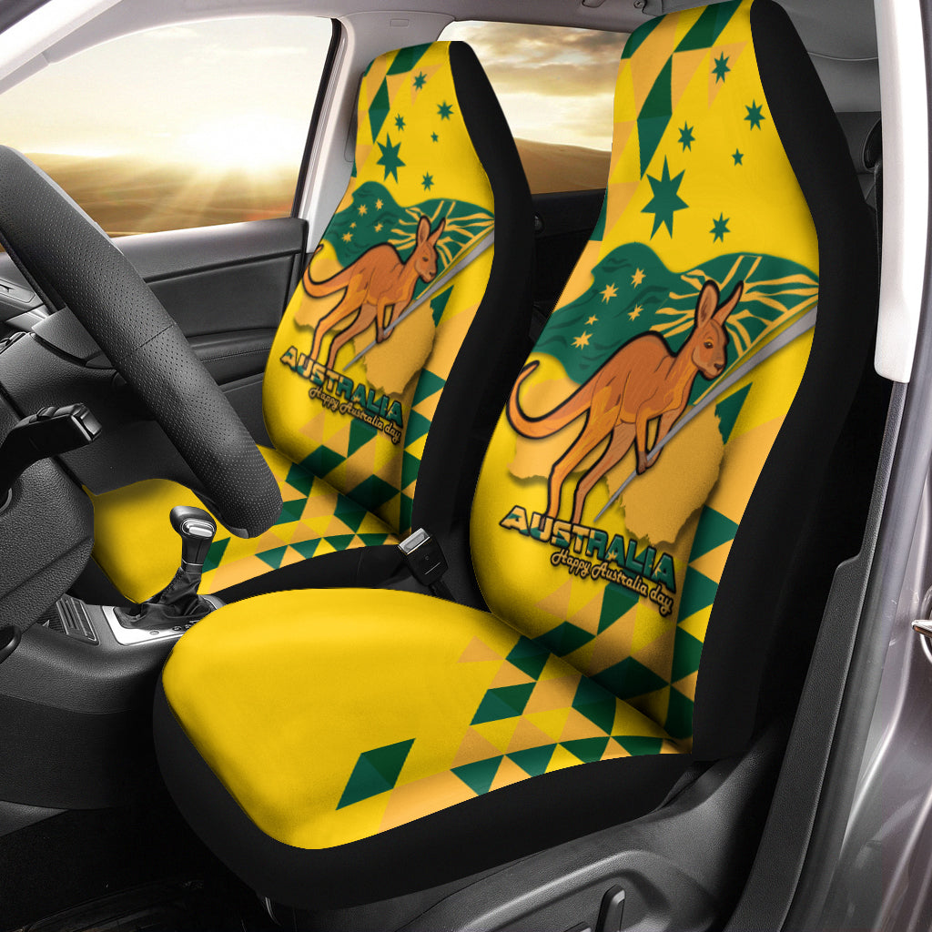 Australia Day Proud To Be Aussie Car Seat Covers - - Vibe Hoodie Shop