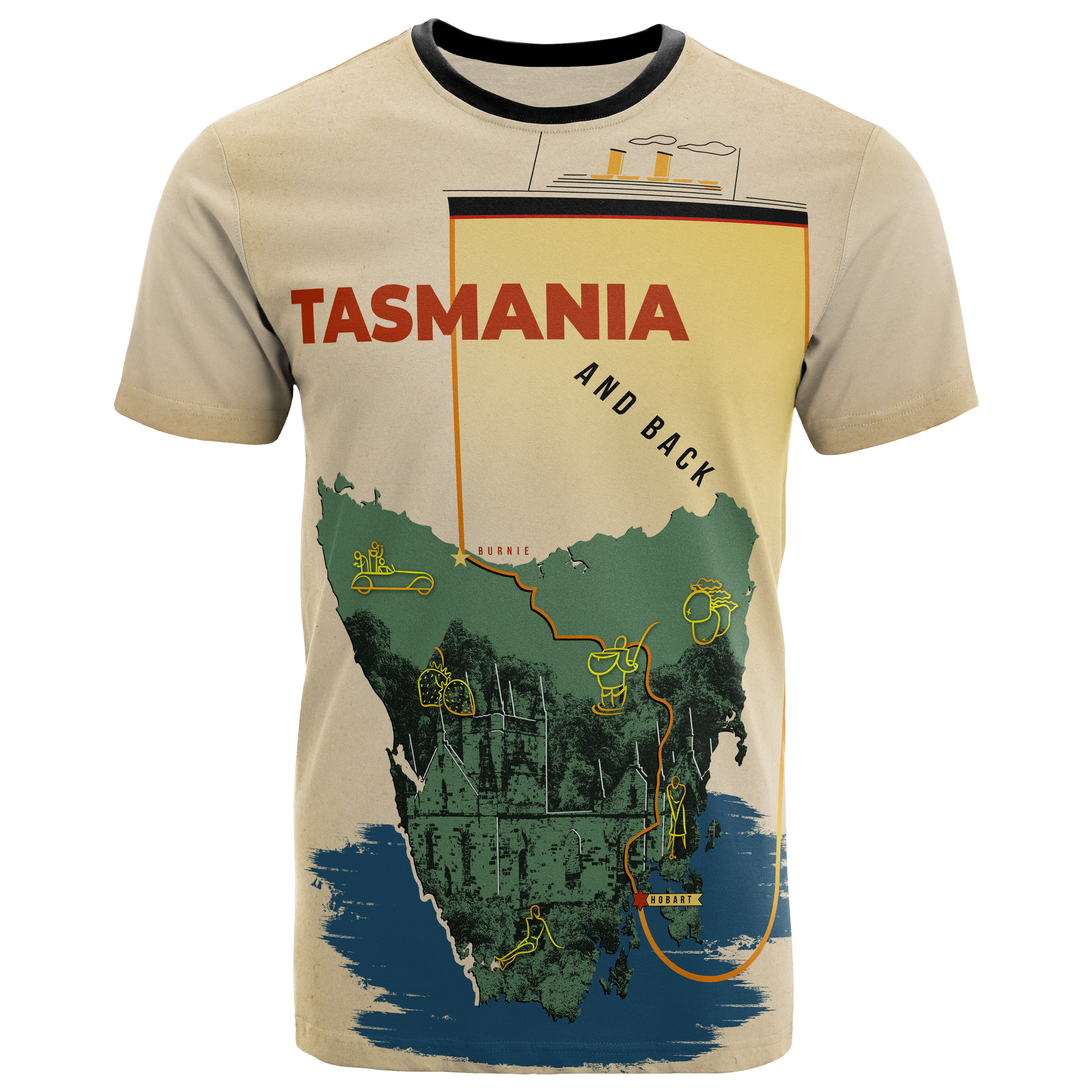 Australia T shirt - Tasmania T shirt - Vibe Hoodie Shop