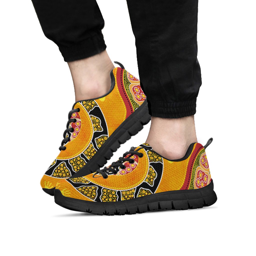 Sneakers - Aboriginal Unique Style Snake Orange Color 2021 - Vibe Hoodie Shop