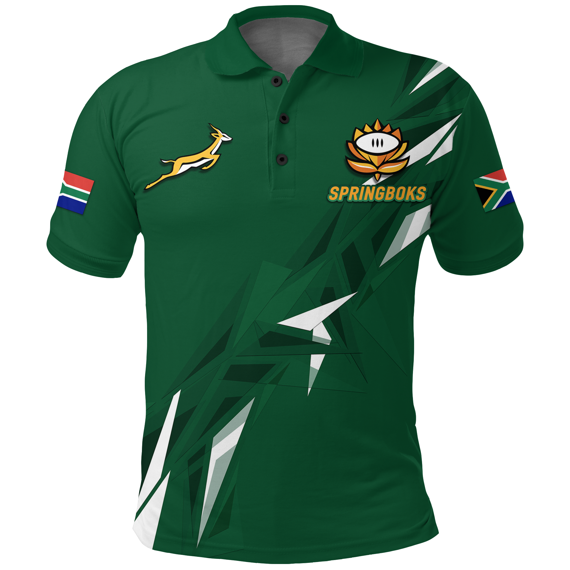 South Africa Springboks 2022 Legend Polo Shirt - - Vibe Hoodie Shop