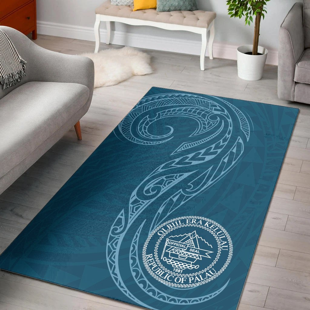 Palau Area Rug - Polynesian Style - Vibe Hoodie Shop