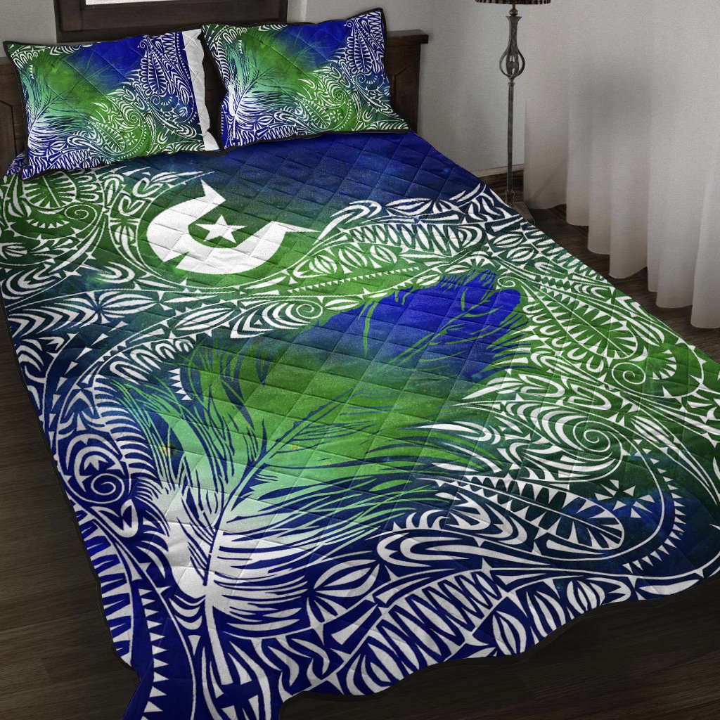 Torres Strait Islanders Quilt Bed Set - Feather Torres Aether BN15T - Vibe Hoodie Shop