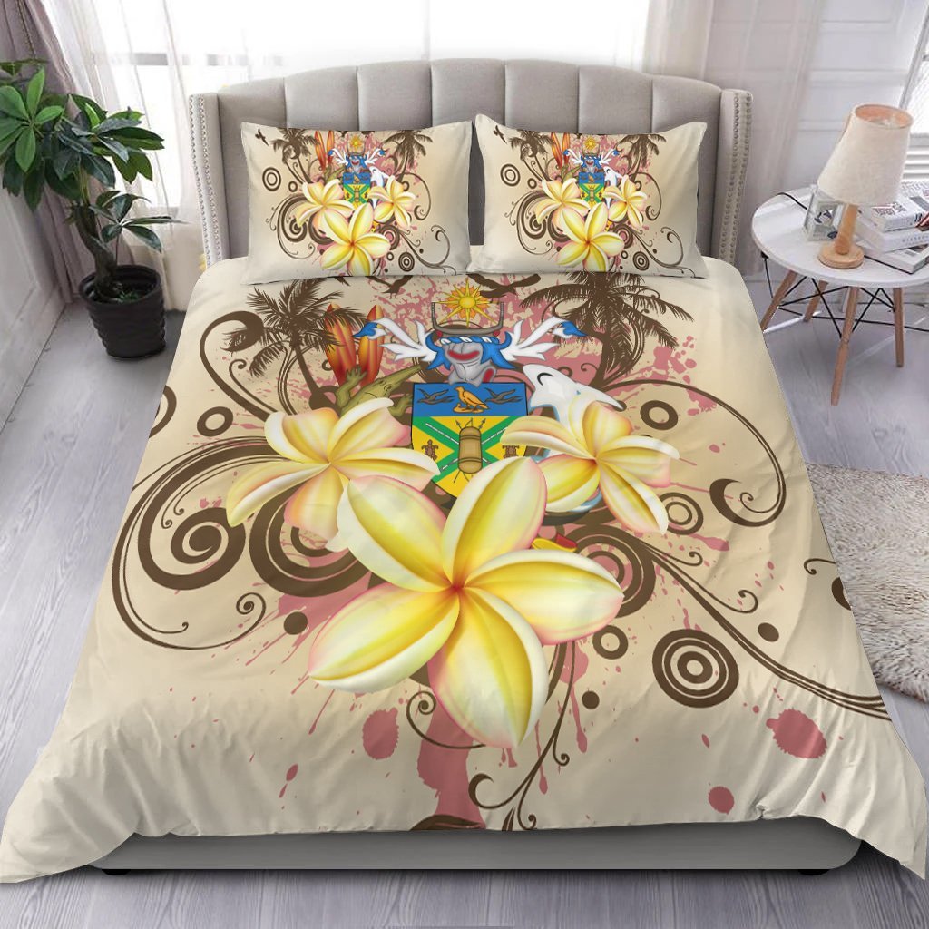 Solomon Islands Polynesian Bedding Set - Summer Tropical - Vibe Hoodie Shop