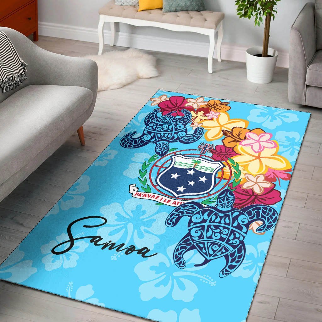 Samoa Area Rug - Tropical Style - Vibe Hoodie Shop