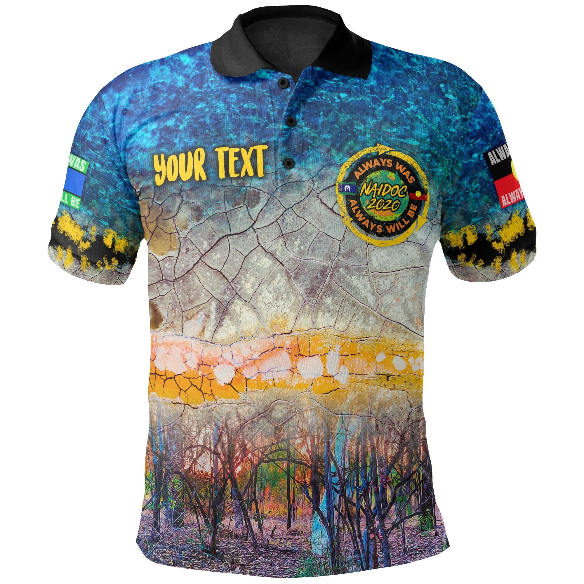 Custom Polo Shirt - NAIDOC Week 2020 Shirt - Unisex - Vibe Hoodie Shop