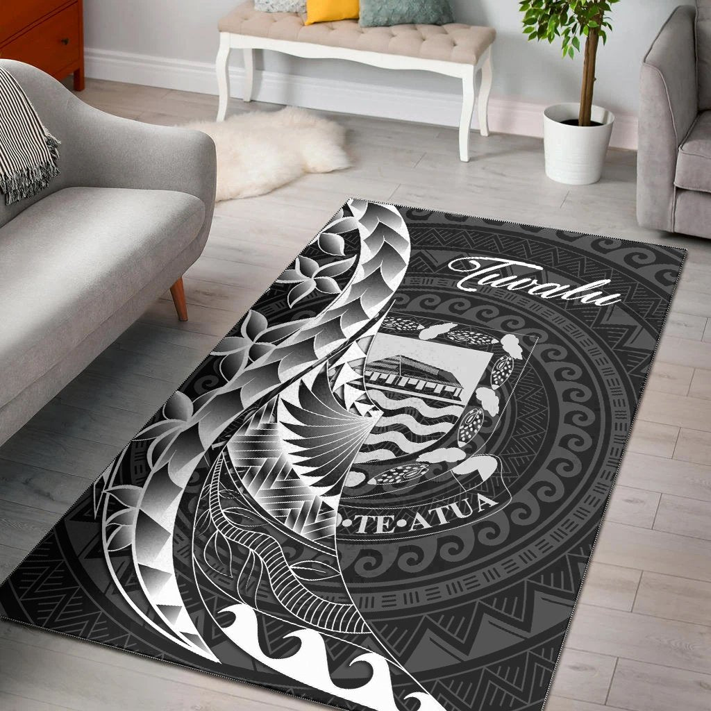 Tuvalu Area Rug - Polynesian Pattern Style - Vibe Hoodie Shop