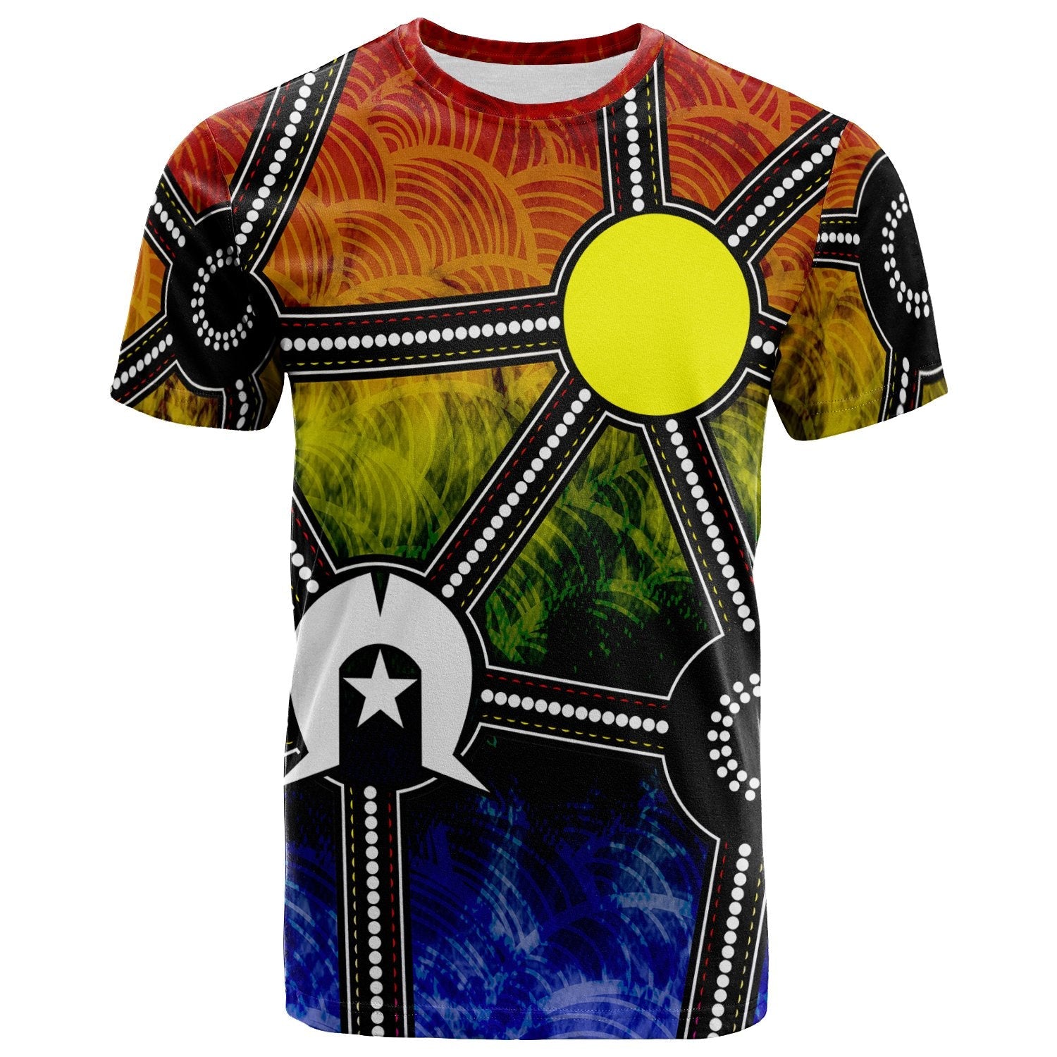 NAIDOC Week 2021 T shirts, Aboriginal Geometric Style - Vibe Hoodie Shop