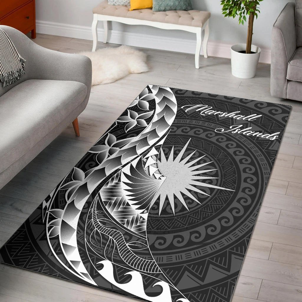 Marshall Islands Area Rug - Polynesian Pattern Style - Vibe Hoodie Shop