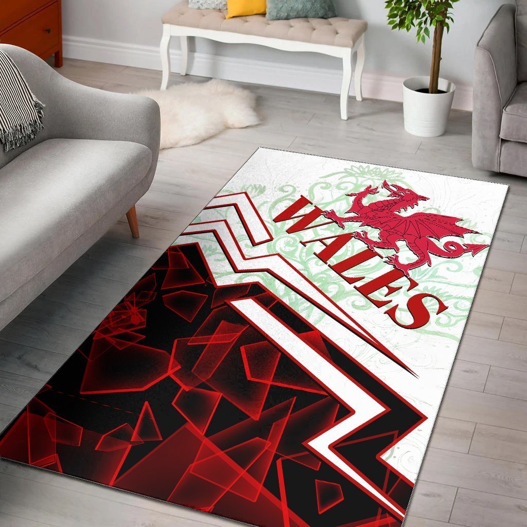 Wales Area Rug - Welsh Spirit - Vibe Hoodie Shop